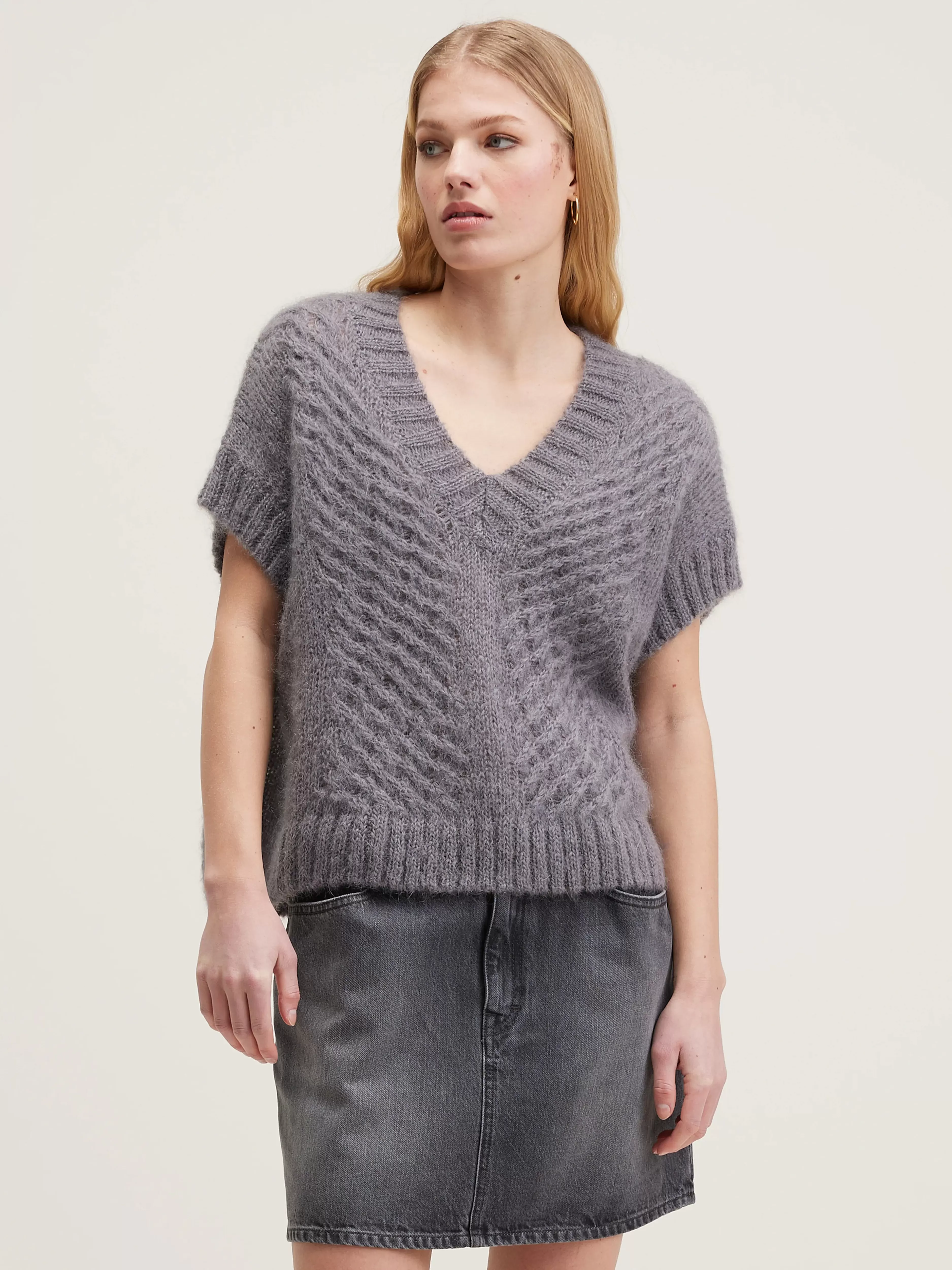 Abevy Mouwloze Trui-Bellerose Clearance