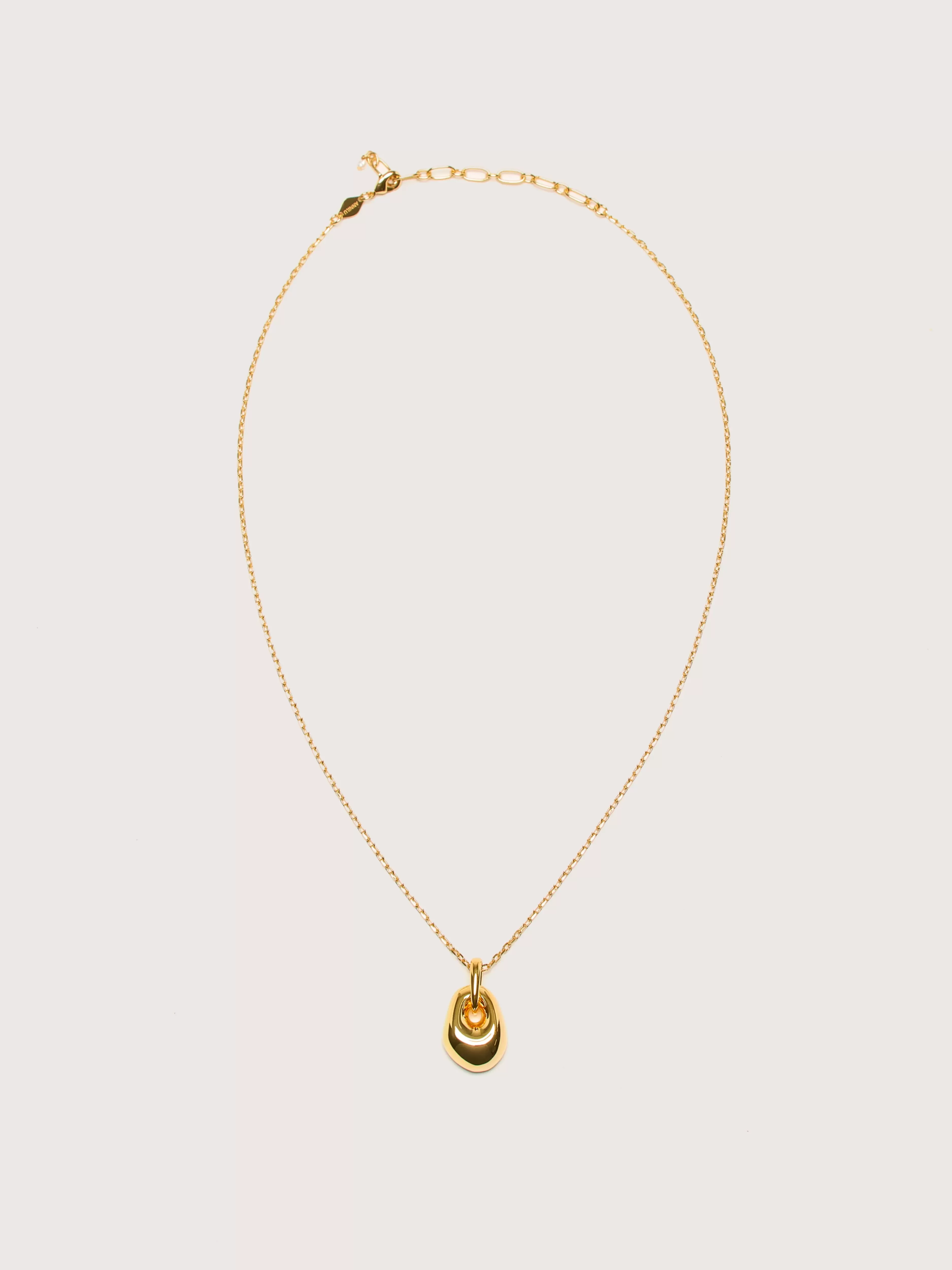Golden Pebble Halsketting-Anni Lu Fashion