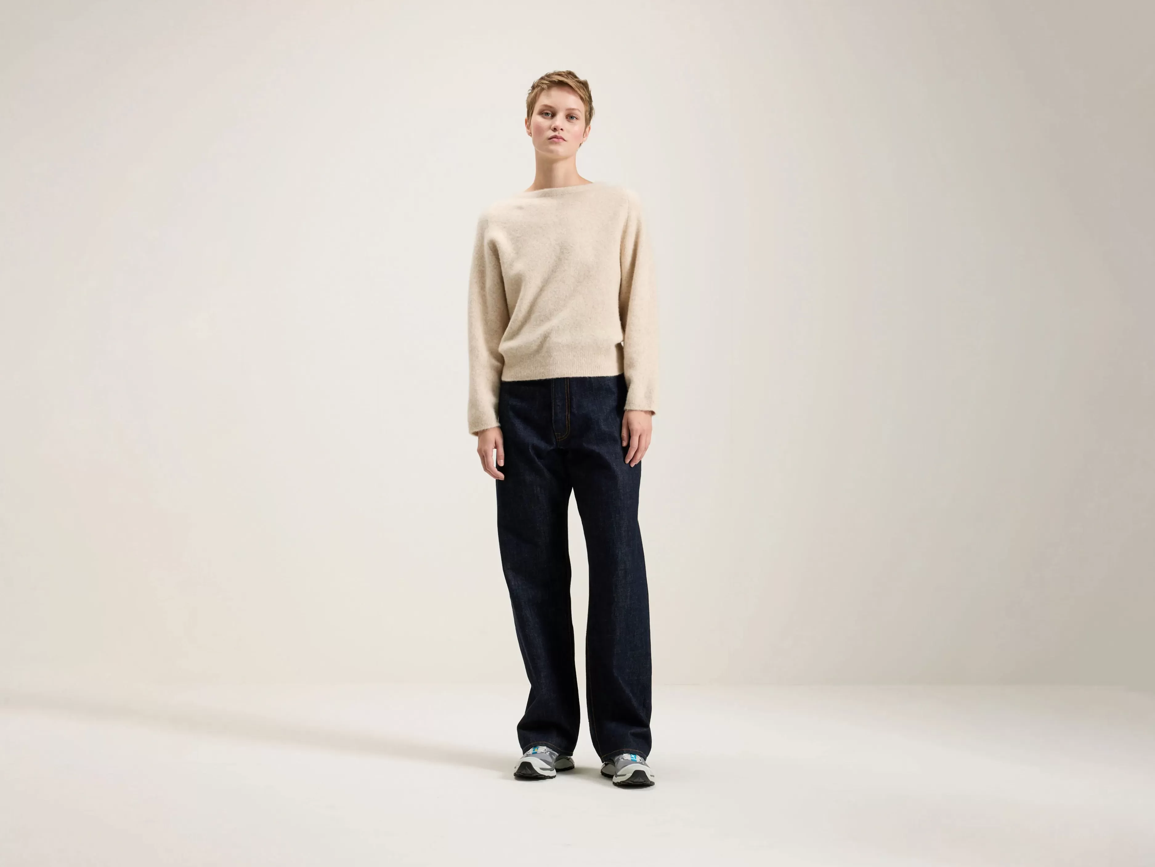 Deros Ronde Hals Trui-Bellerose Fashion