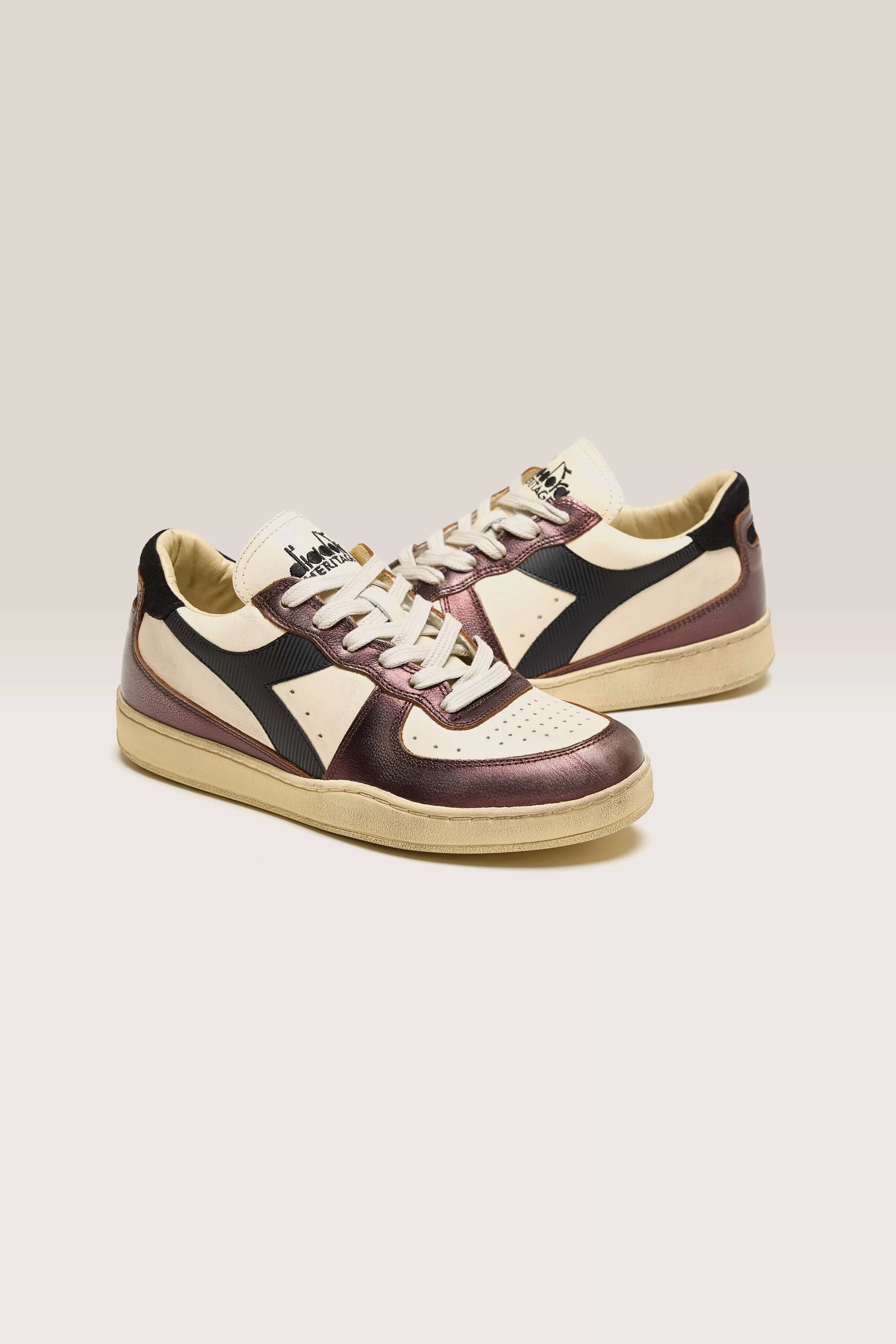 Mi Basket Low Metallic Dirty Voor Vrouwen-Diadora Clearance
