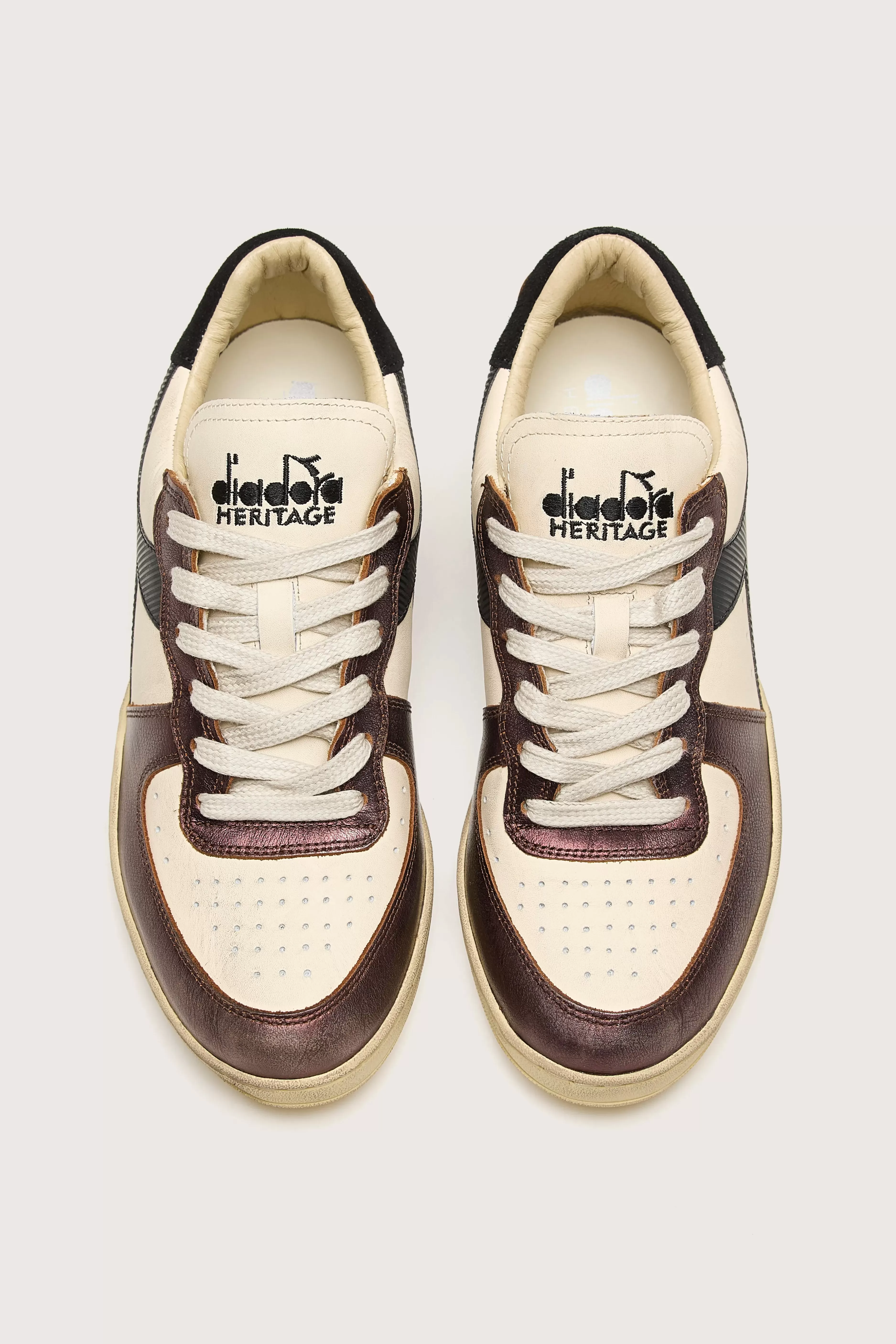 Mi Basket Low Metallic Dirty Voor Vrouwen-Diadora Clearance