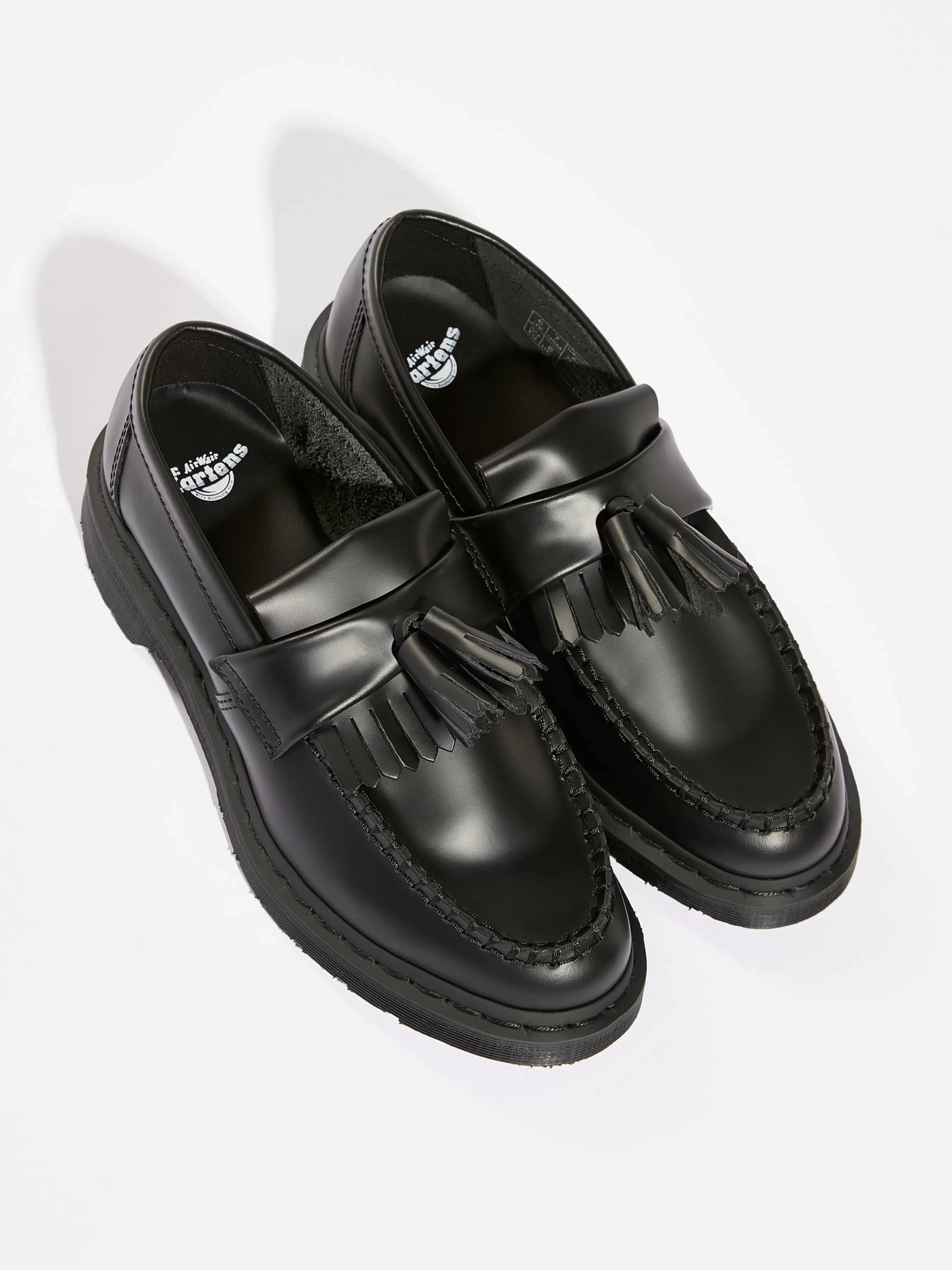 DR. MARTENS Adrian Mono Glad Leren Instappers Voor Vrouwen-Dr martens Cheap