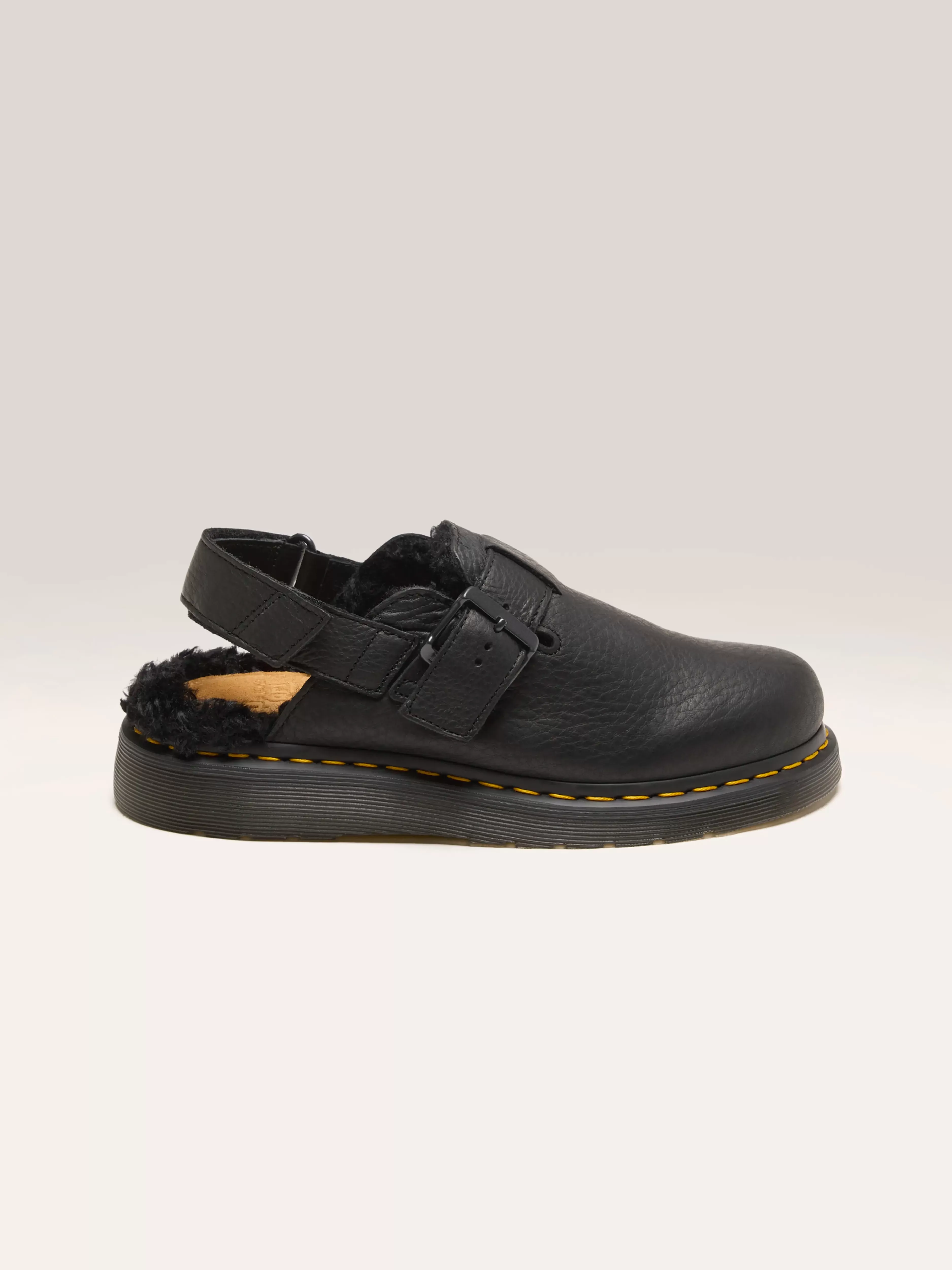 DR. MARTENS Jorge II Muiltjes Met Imitatiebont Voering Voor Vrouwen-Dr martens Store
