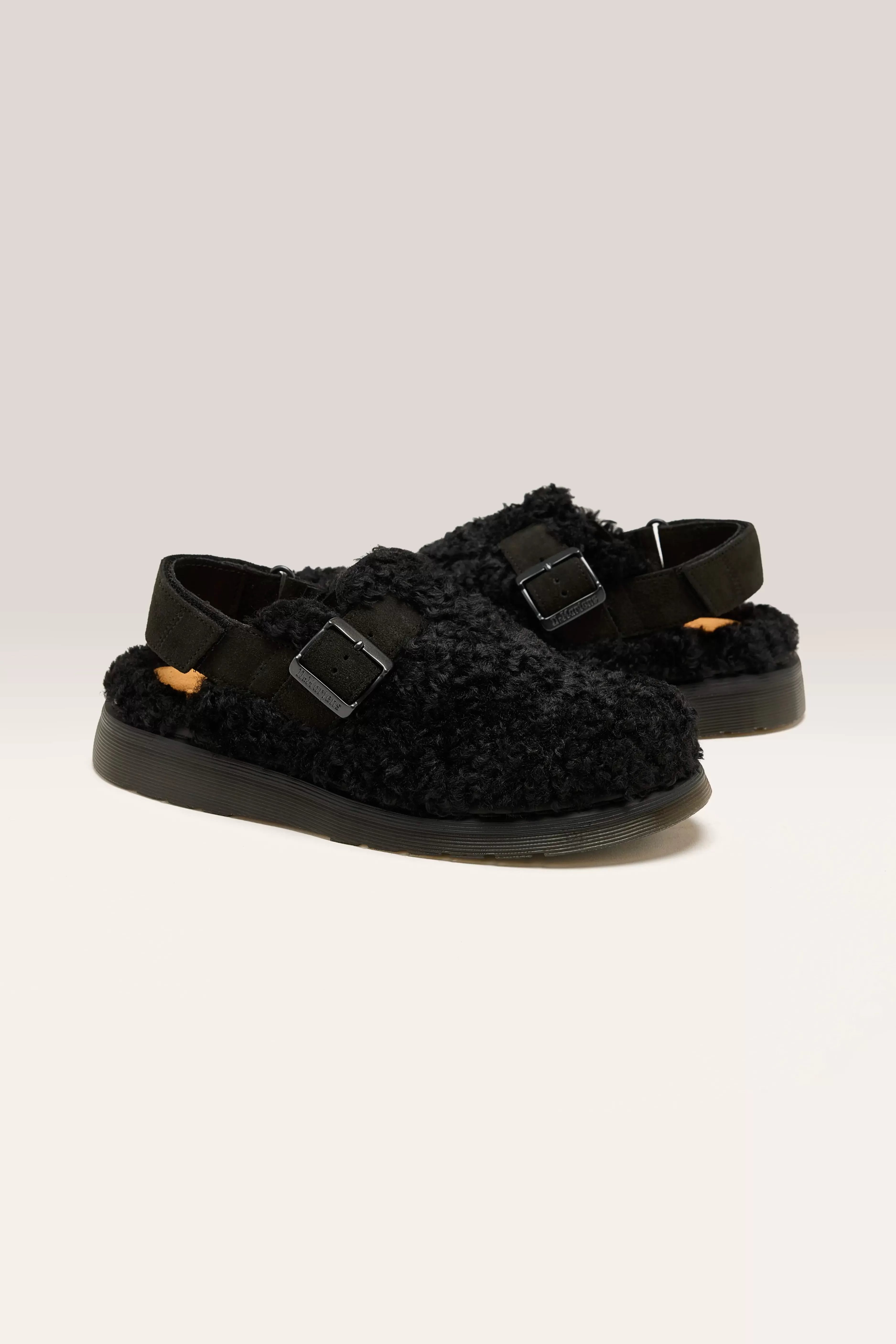 DR. MARTENS Jorge Ii Suede & Borg Mules For Women-Dr martens Shop