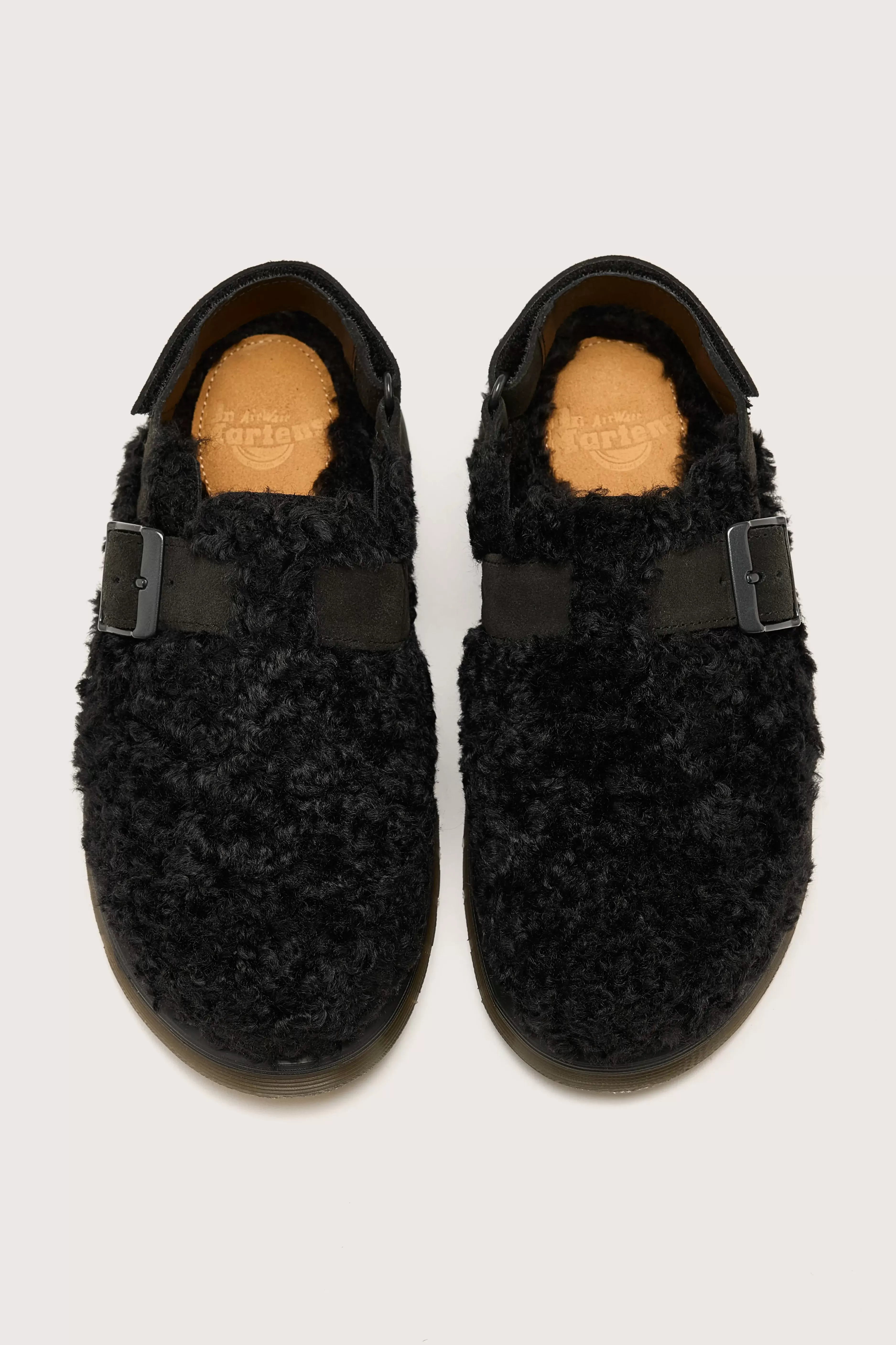 DR. MARTENS Jorge Ii Suede & Borg Mules For Women-Dr martens Shop