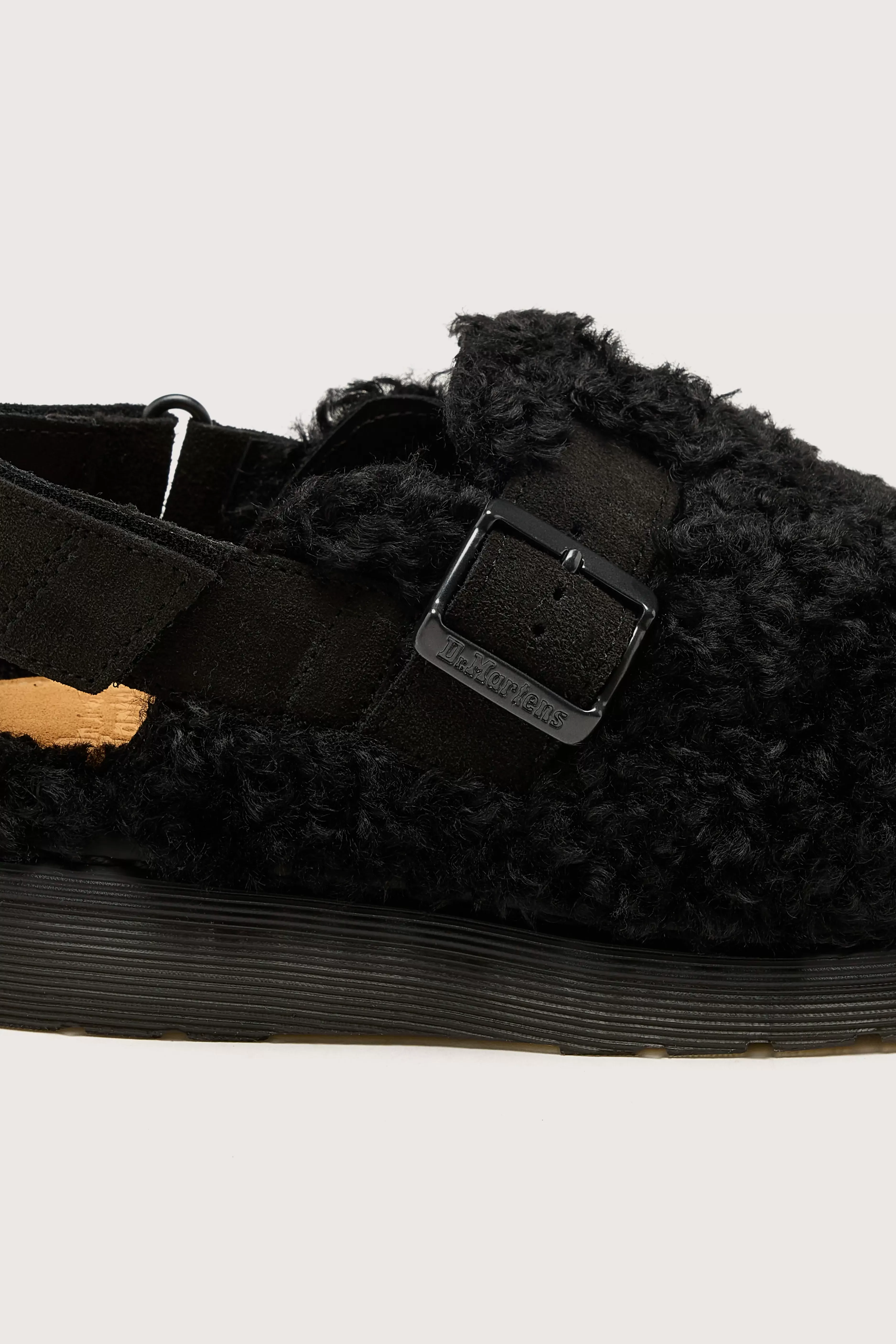 DR. MARTENS Jorge Ii Suede & Borg Mules For Women-Dr martens Shop