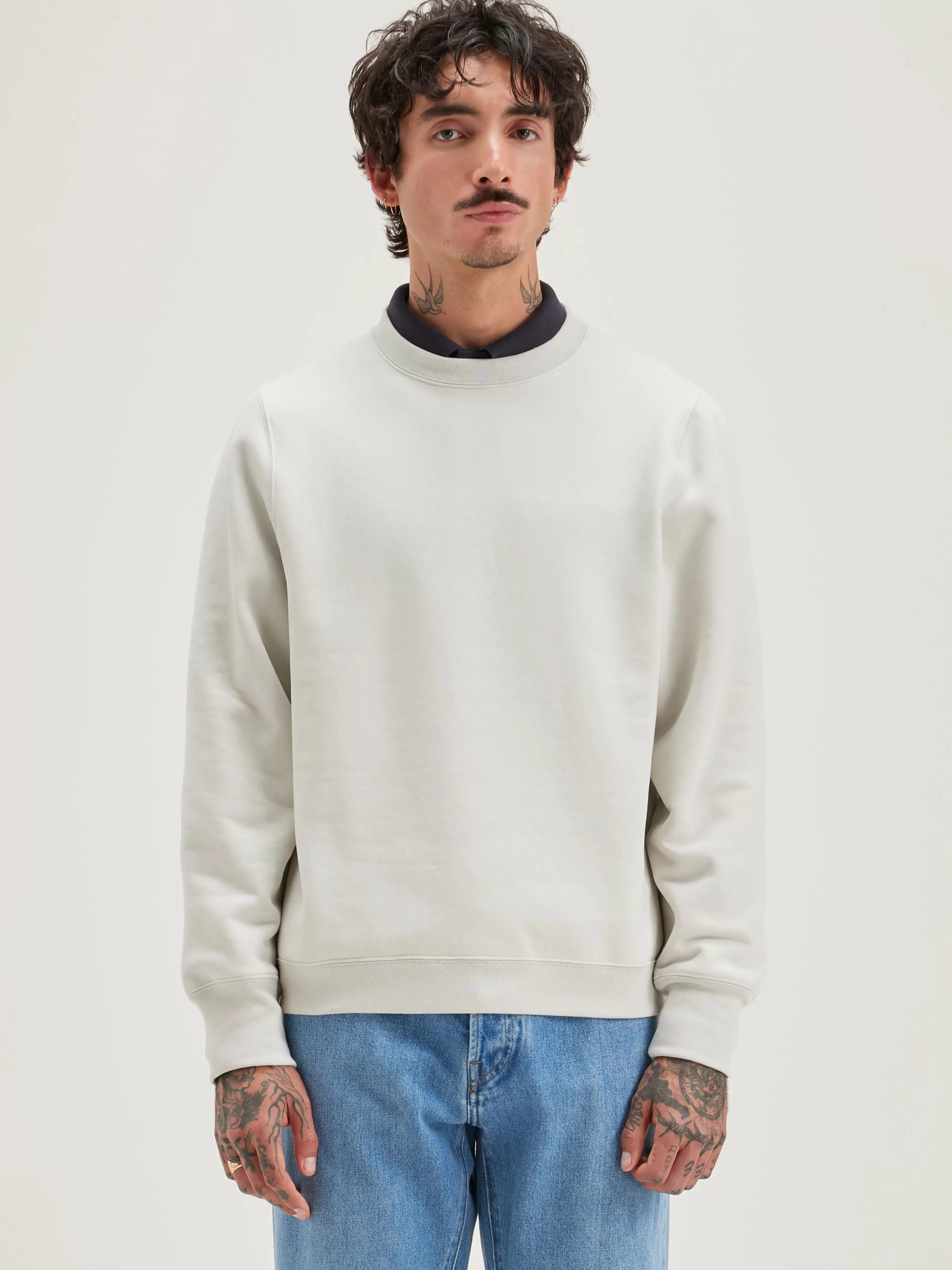 Flock Ronde Hals Sweatshirt-Bellerose Shop