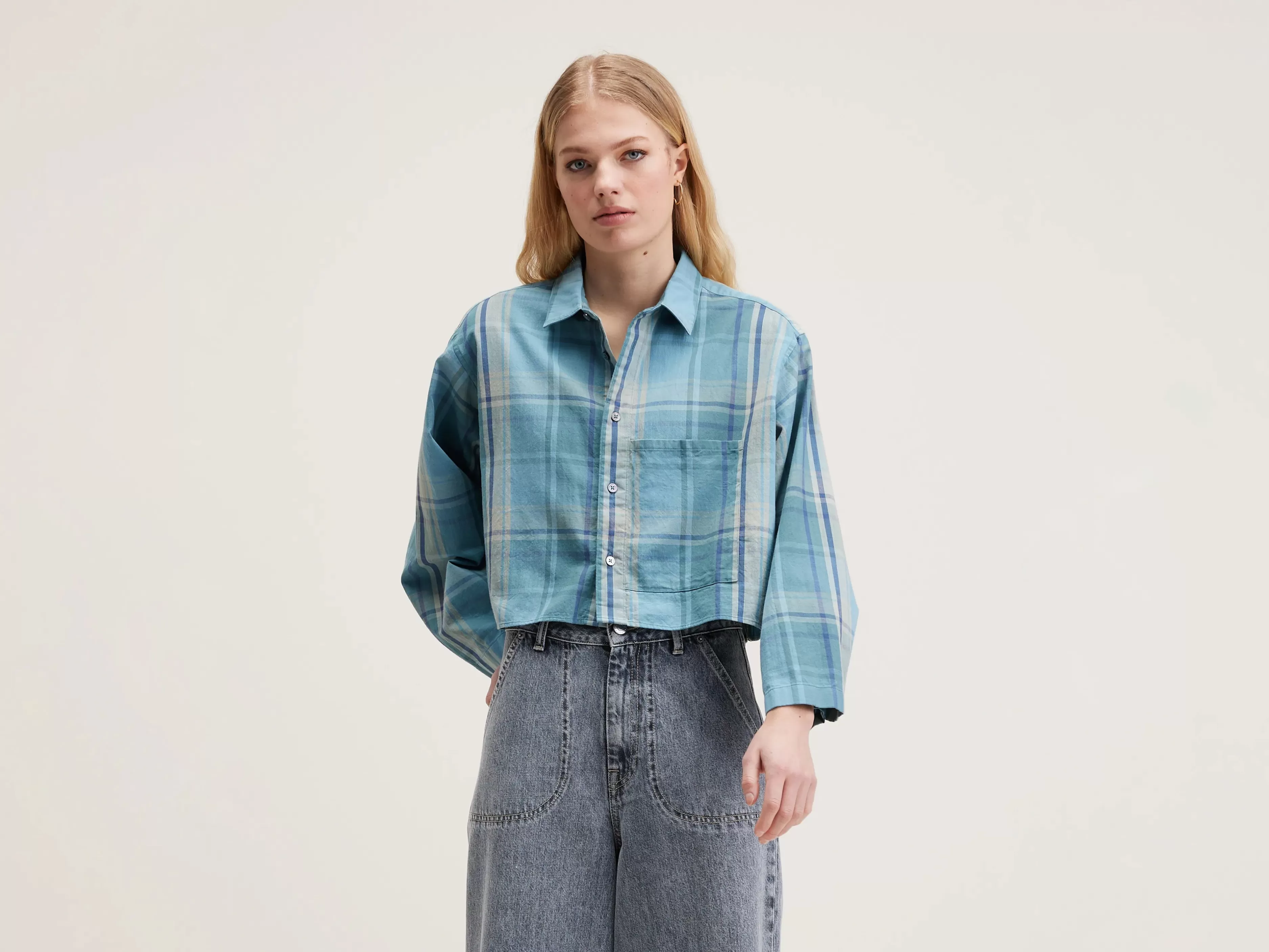 Greene Cropped Hemd-Bellerose Store