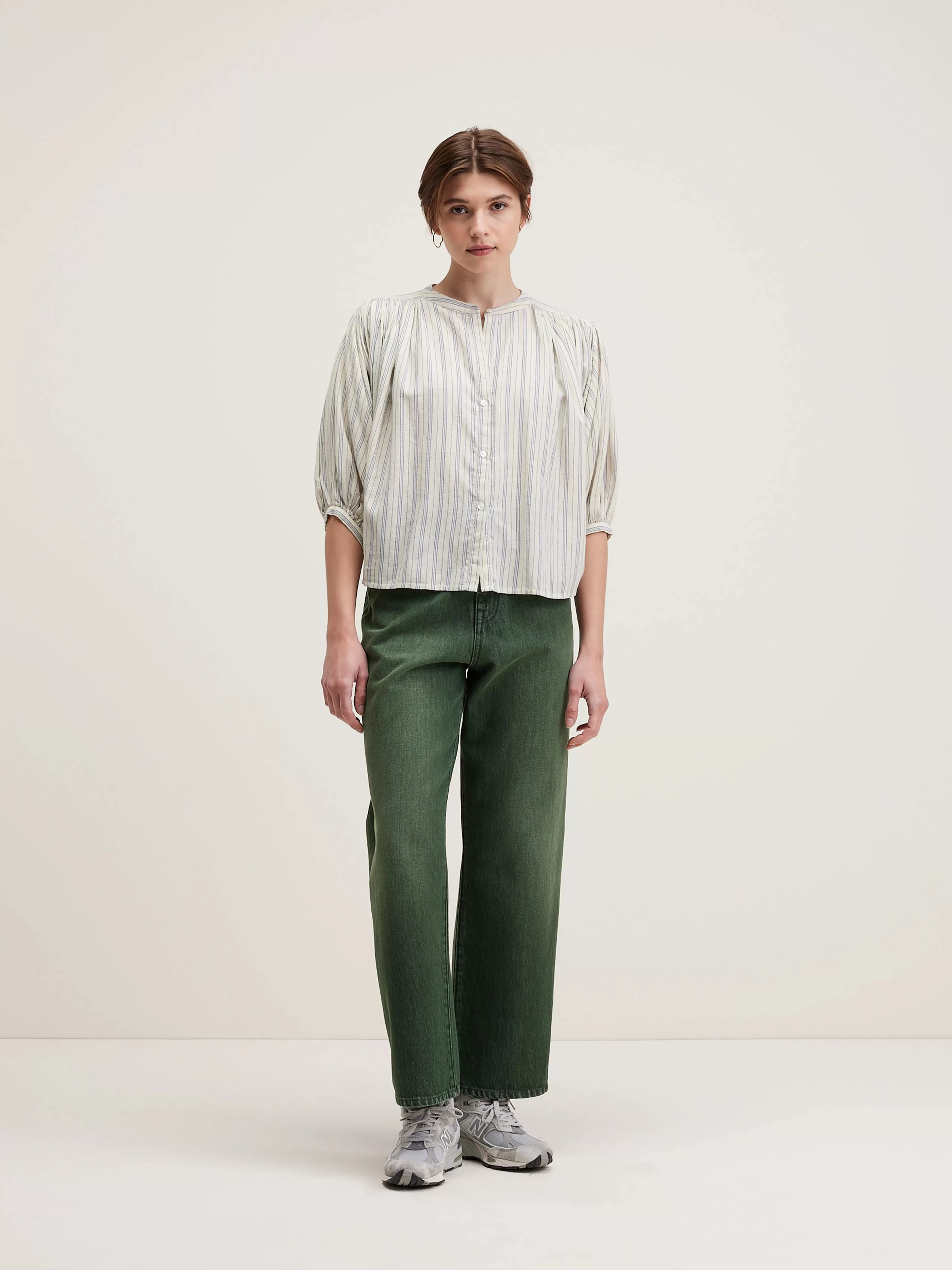 Ink Cropped Blouse-Bellerose Fashion
