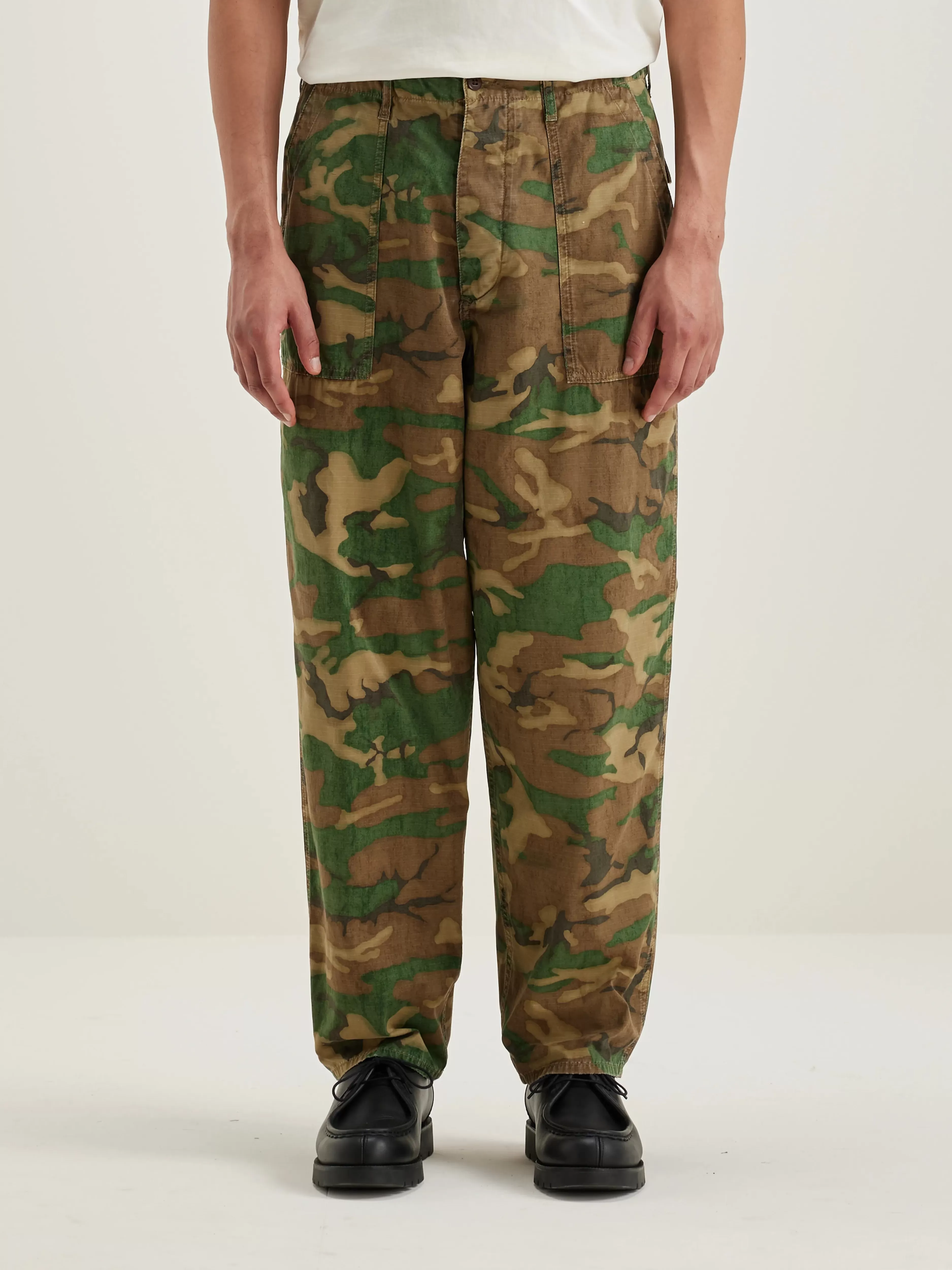 Kargo Relaxed Cropped Broek-Bellerose Clearance