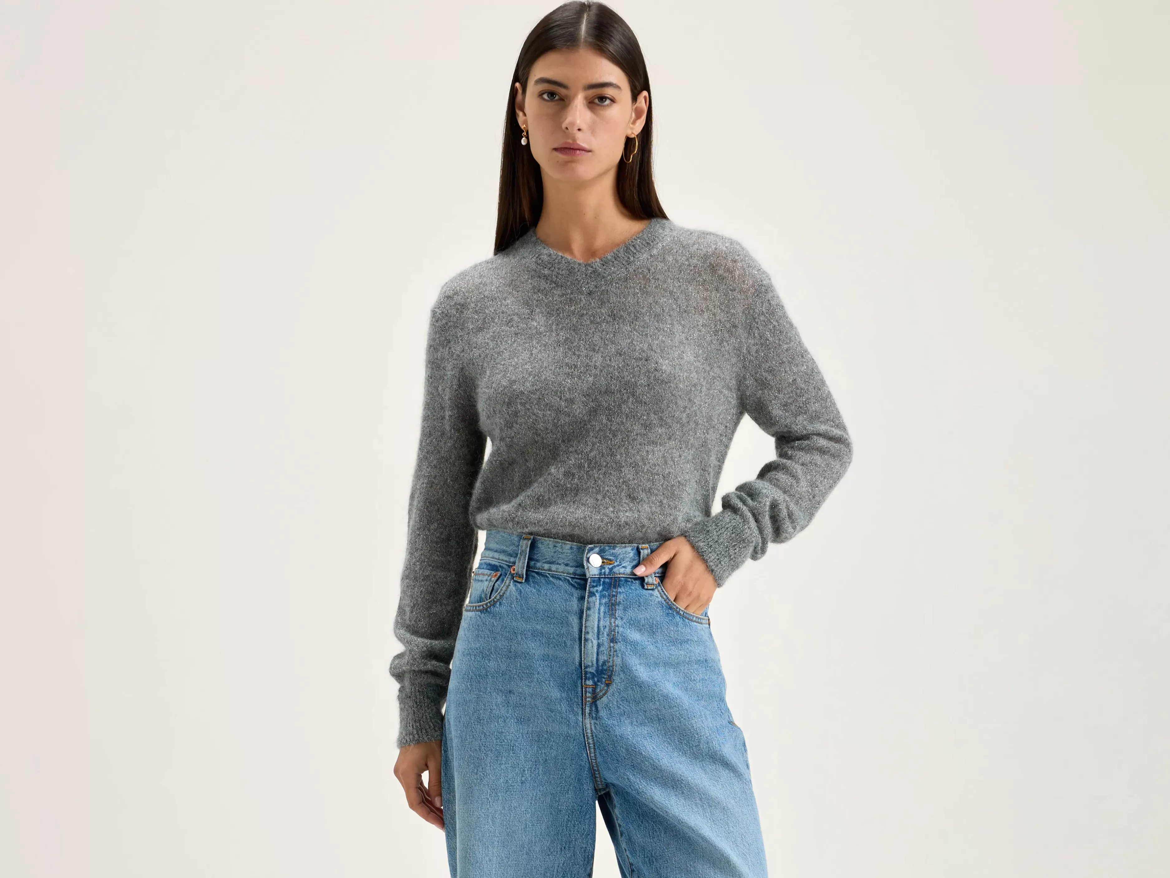 Kilux V-hals Trui-Bellerose Fashion