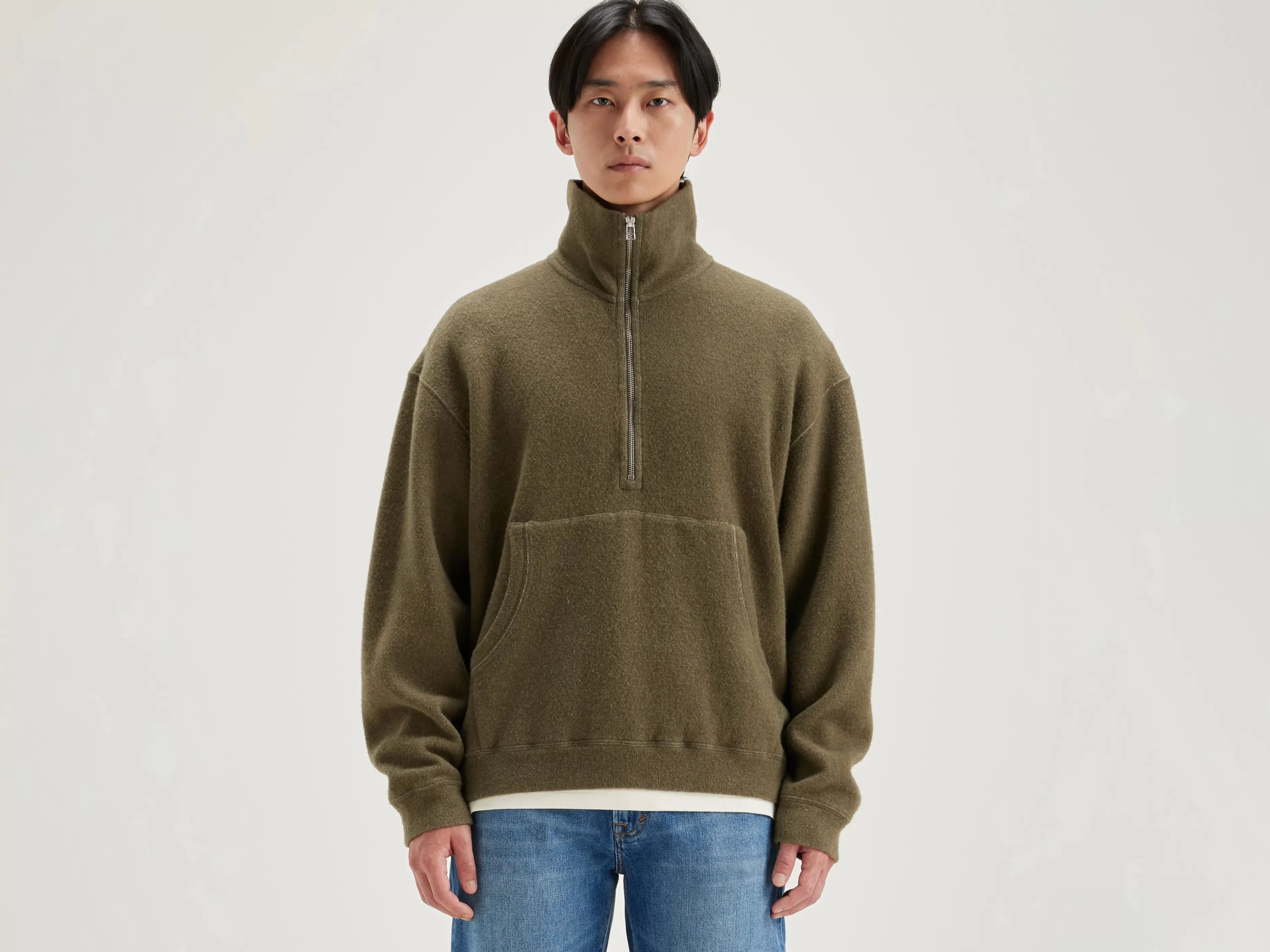 Mabro Sweatshirt Met Rits-Bellerose New