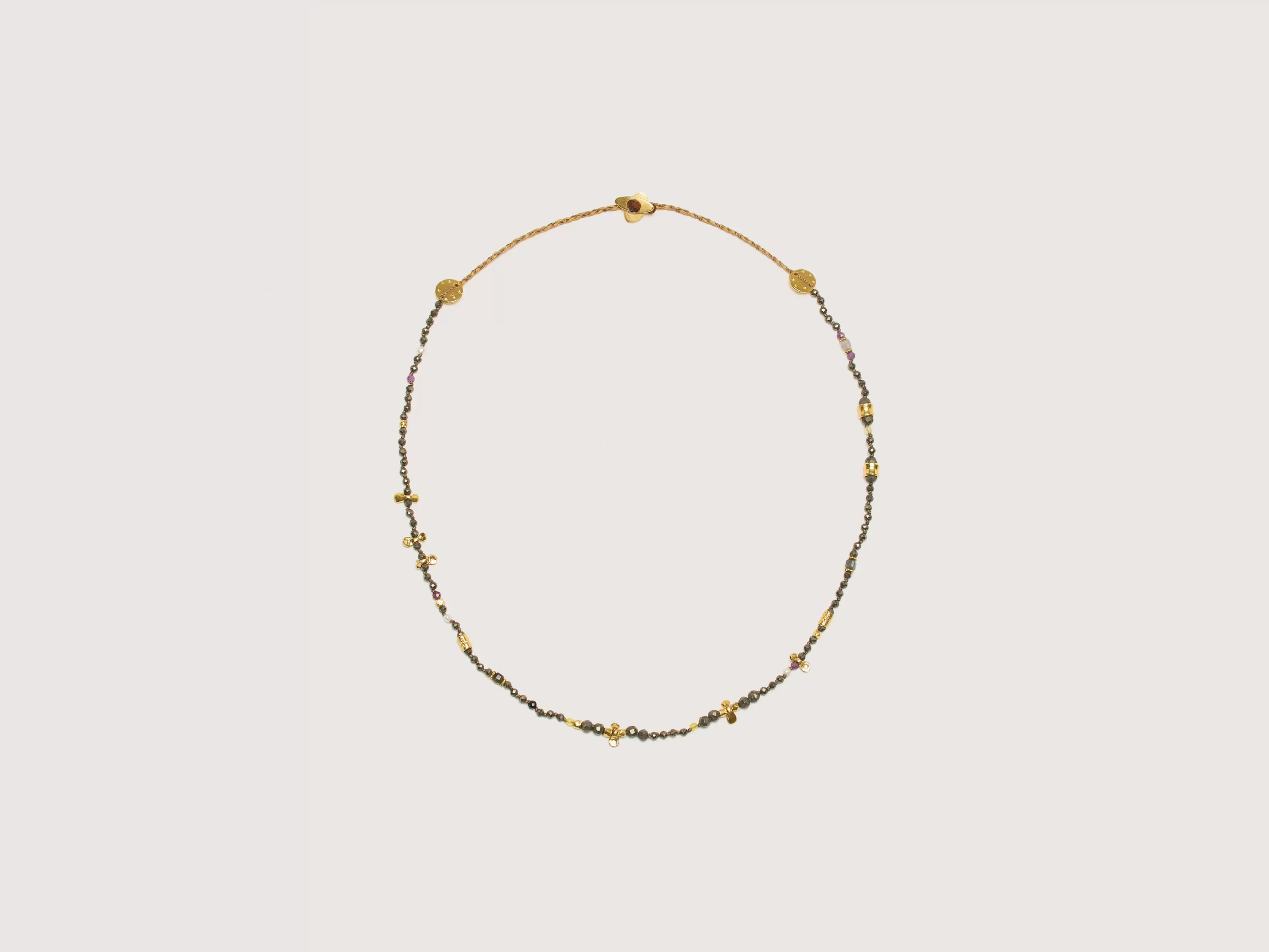 MARY GAITANI Pyrite Necklace-Mary gaitaini Flash Sale