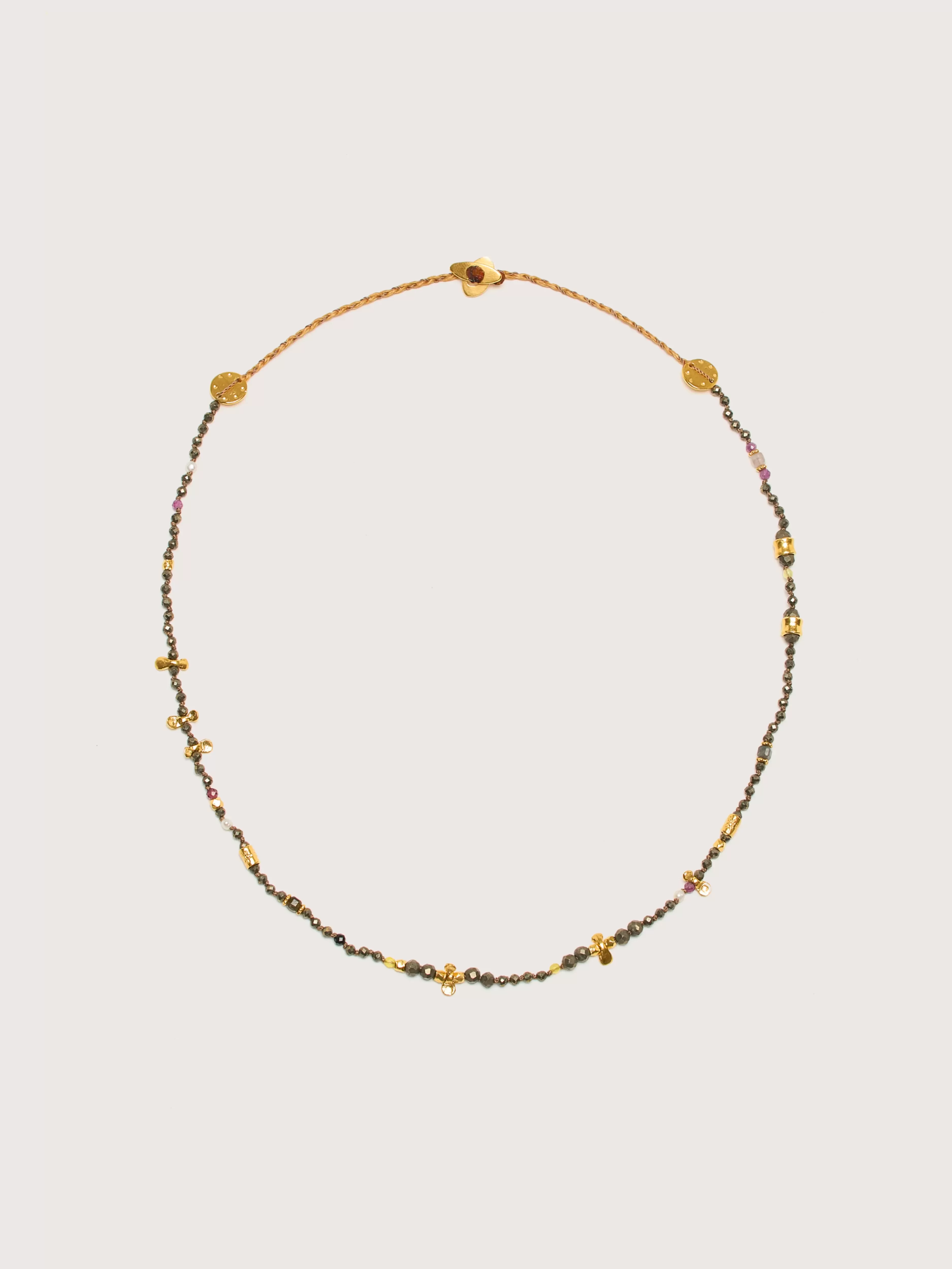 MARY GAITANI Pyrite Necklace-Mary gaitaini Flash Sale