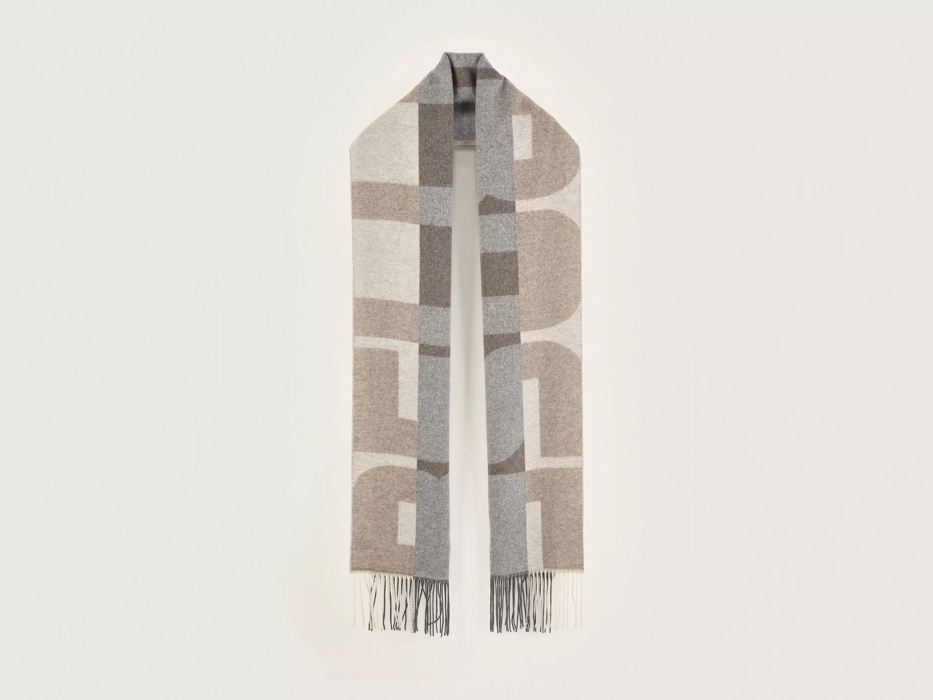 Myleb Geweven Sjaal-Bellerose New
