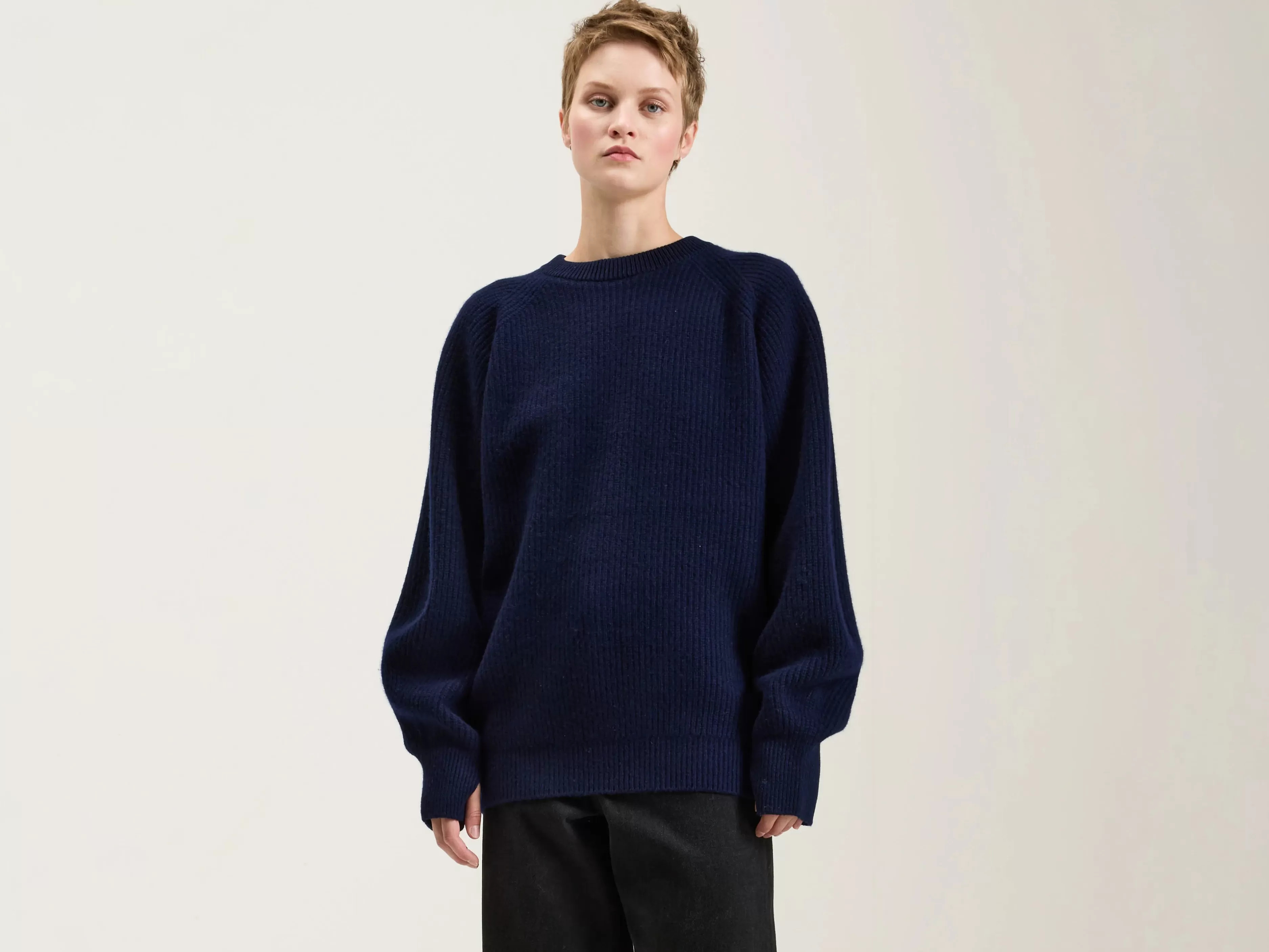 Highland Crewneck Sweater-Nicholson & Nicholson Clearance