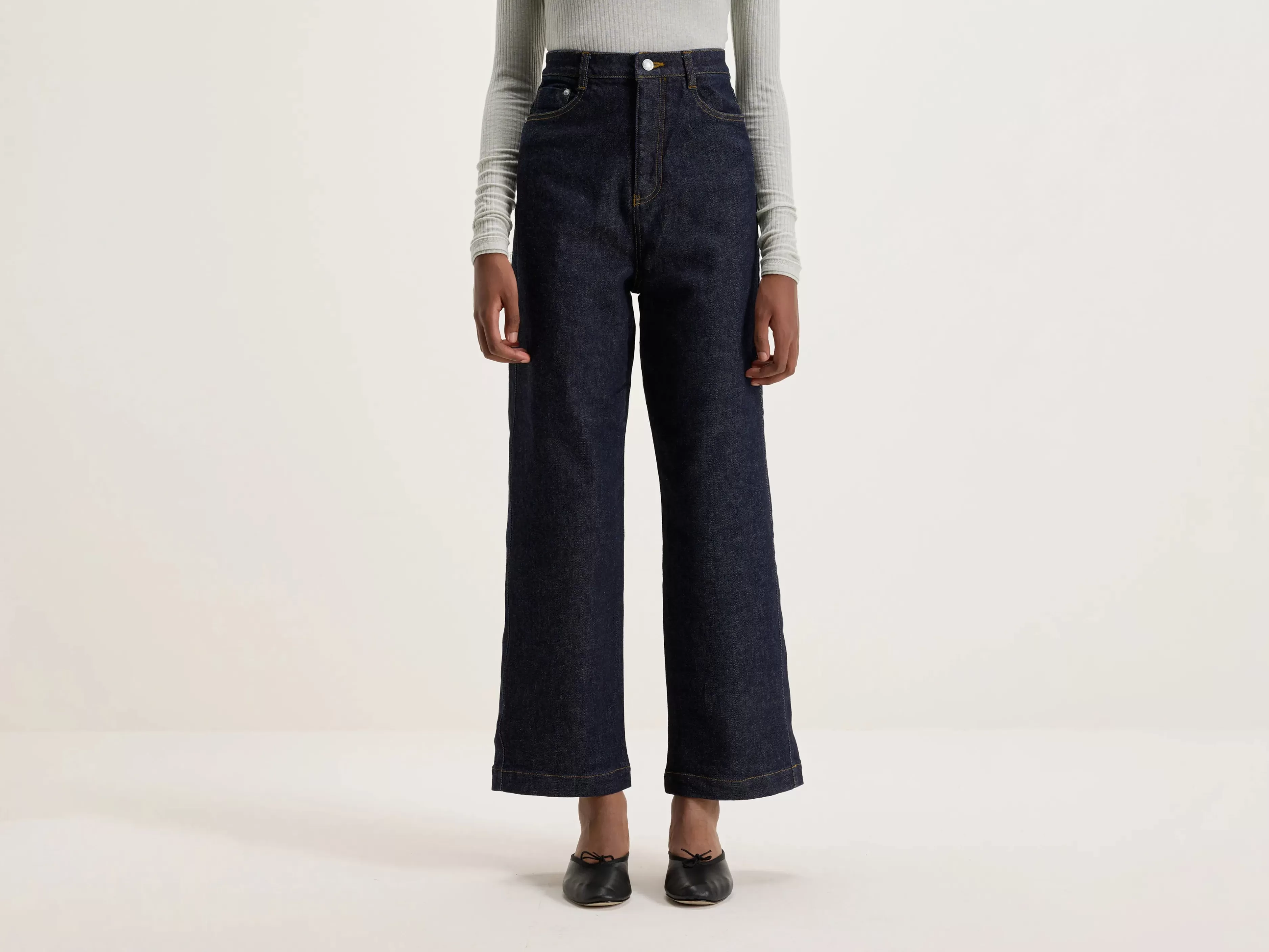 Sophia Japanese Denim Jeans-Nicholson & Nicholson Clearance
