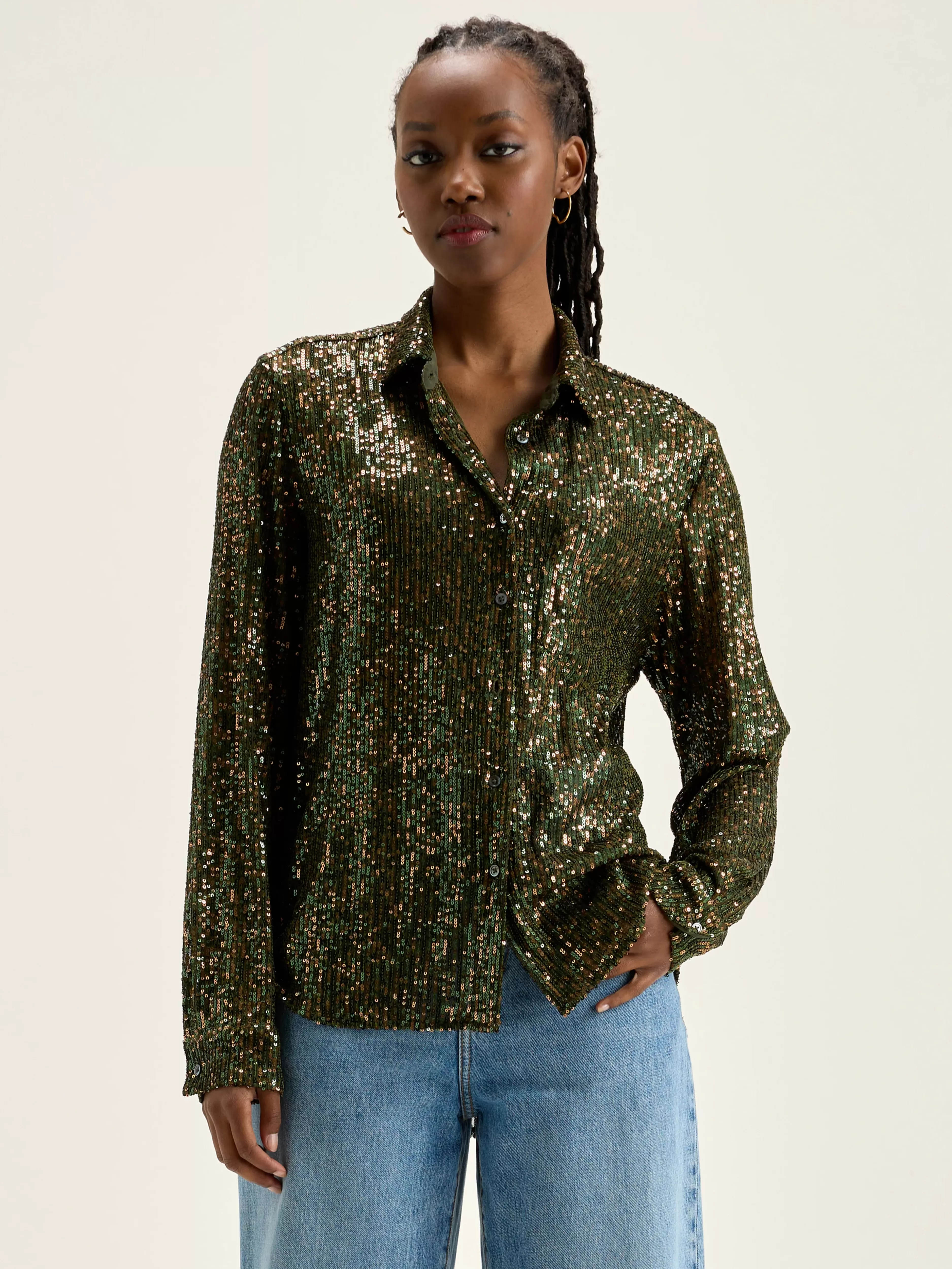 Pekin Paillettenhemd-Bellerose Discount