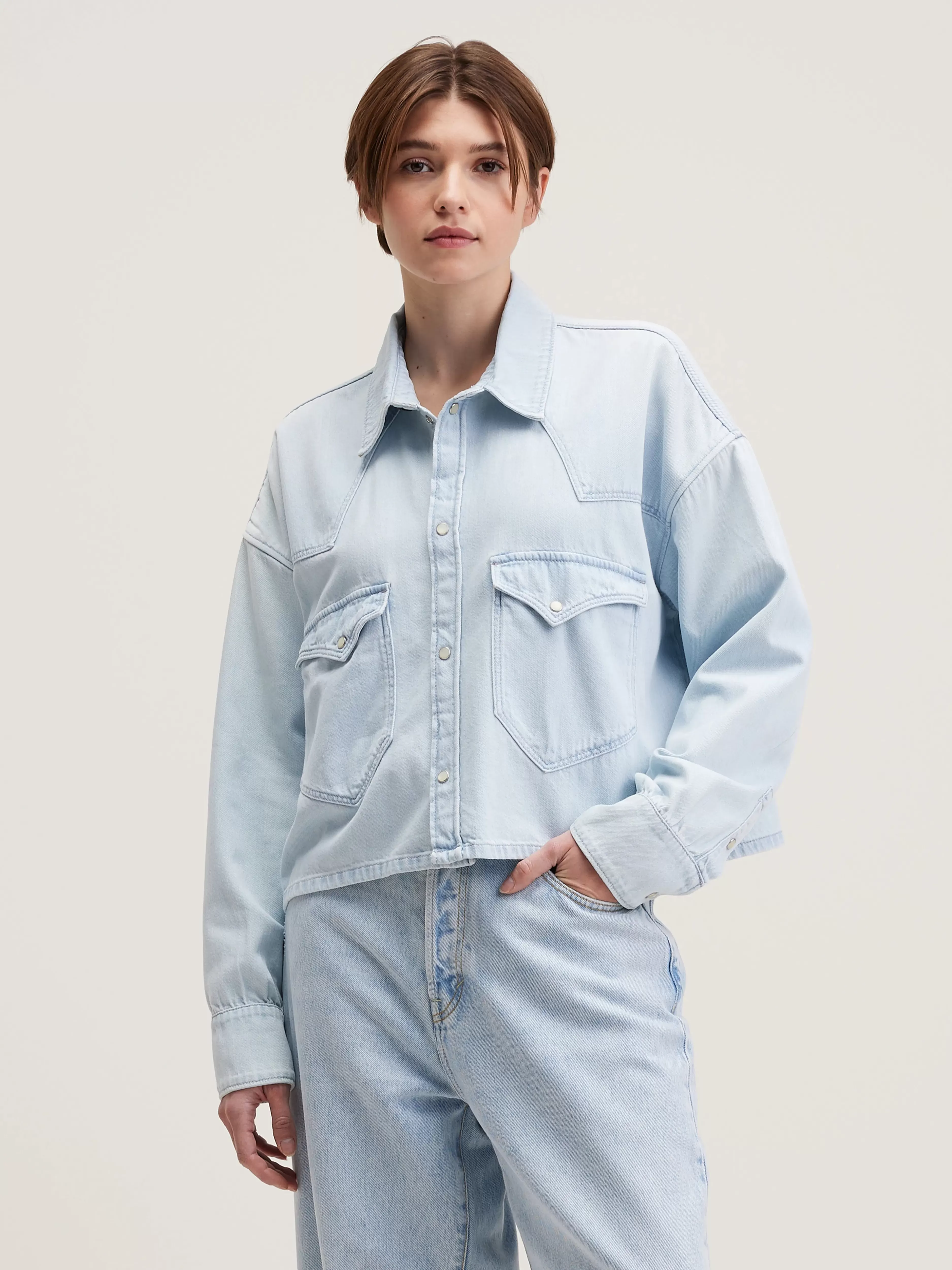 Polar Cropped Hemd-Bellerose New