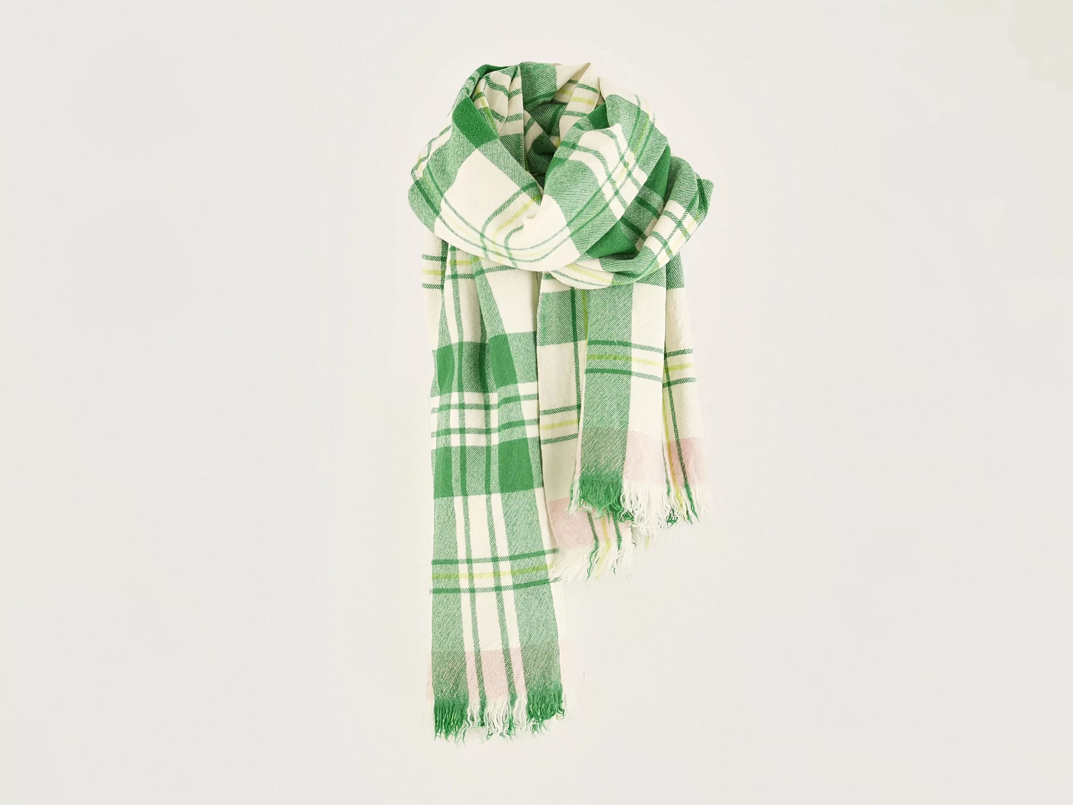 Side Geruite Sjaal-Bellerose Sale