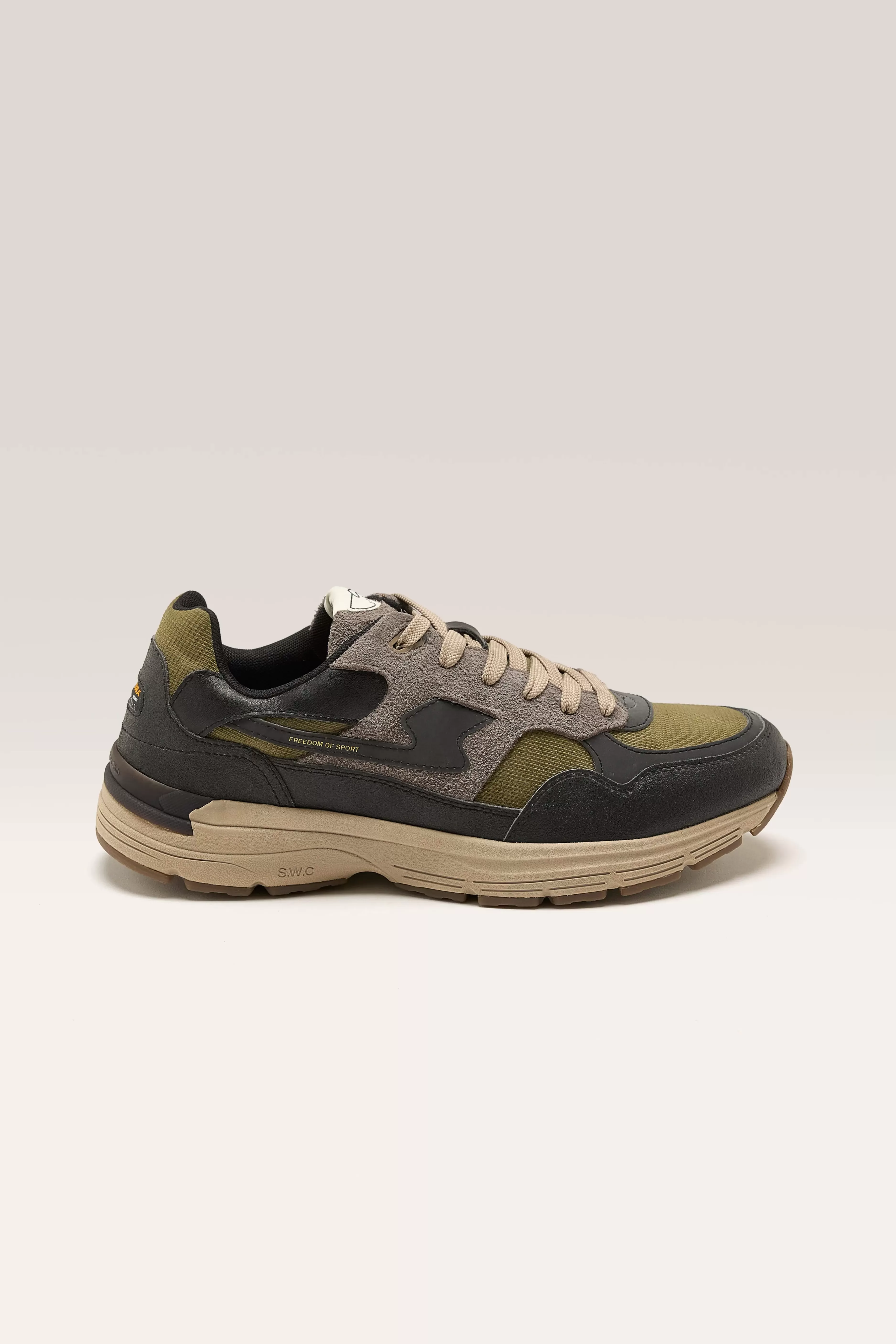 Amiel S-Strike Geo-Merged Voor Mannen-Stepney workers club Fashion