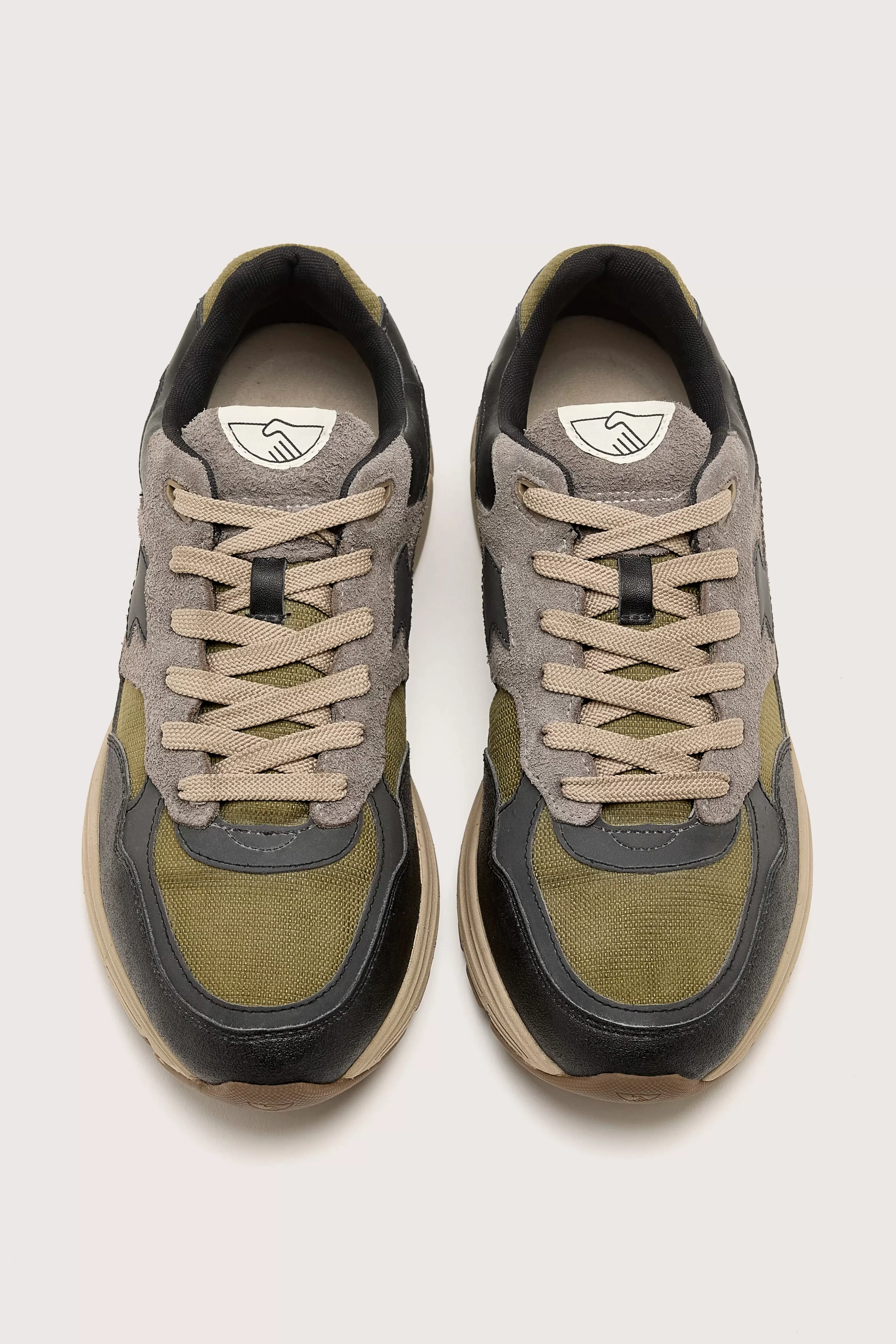 Amiel S-Strike Geo-Merged Voor Mannen-Stepney workers club Fashion