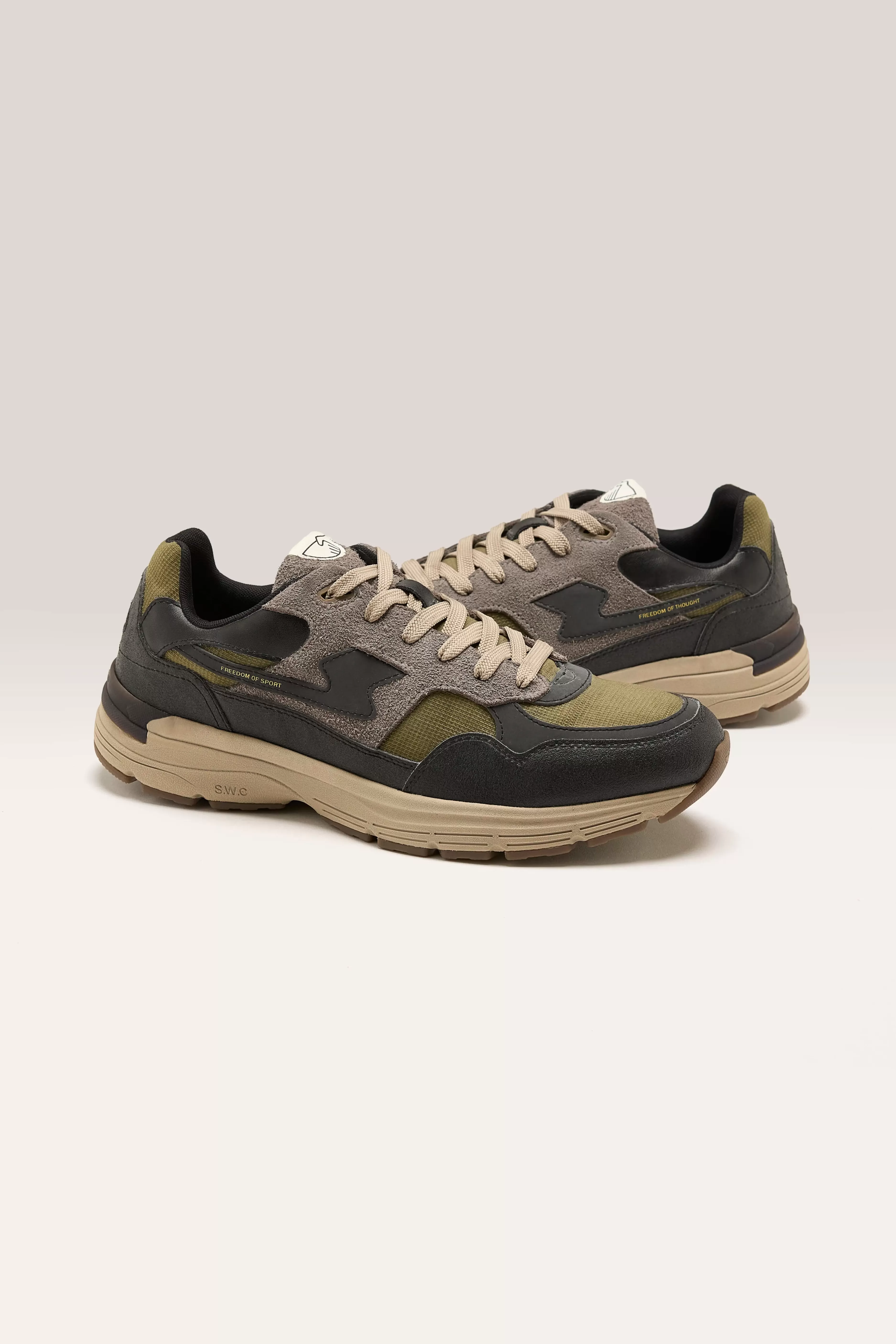 Amiel S-Strike Geo-Merged Voor Mannen-Stepney workers club Fashion