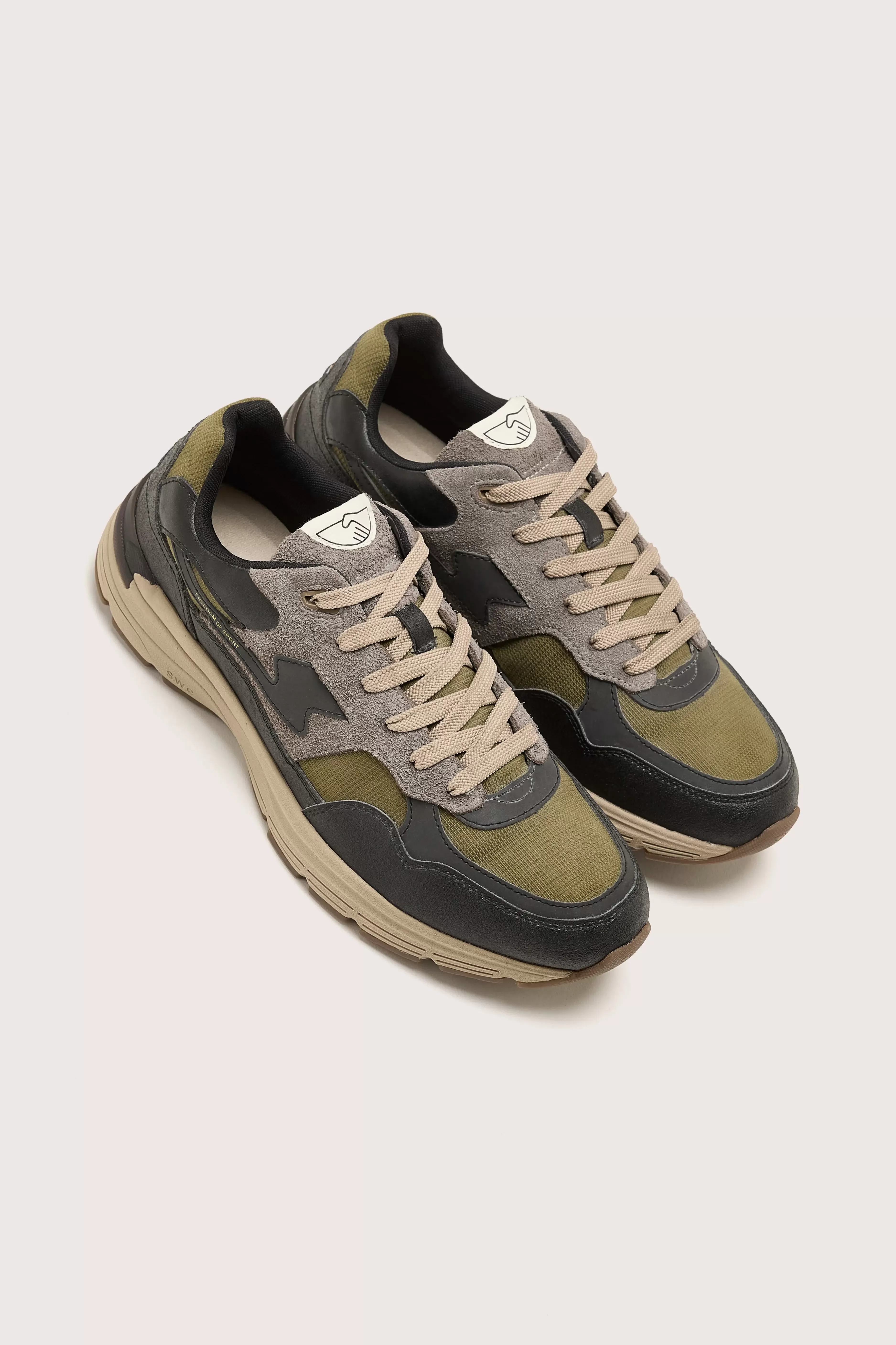 Amiel S-Strike Geo-Merged Voor Mannen-Stepney workers club Fashion