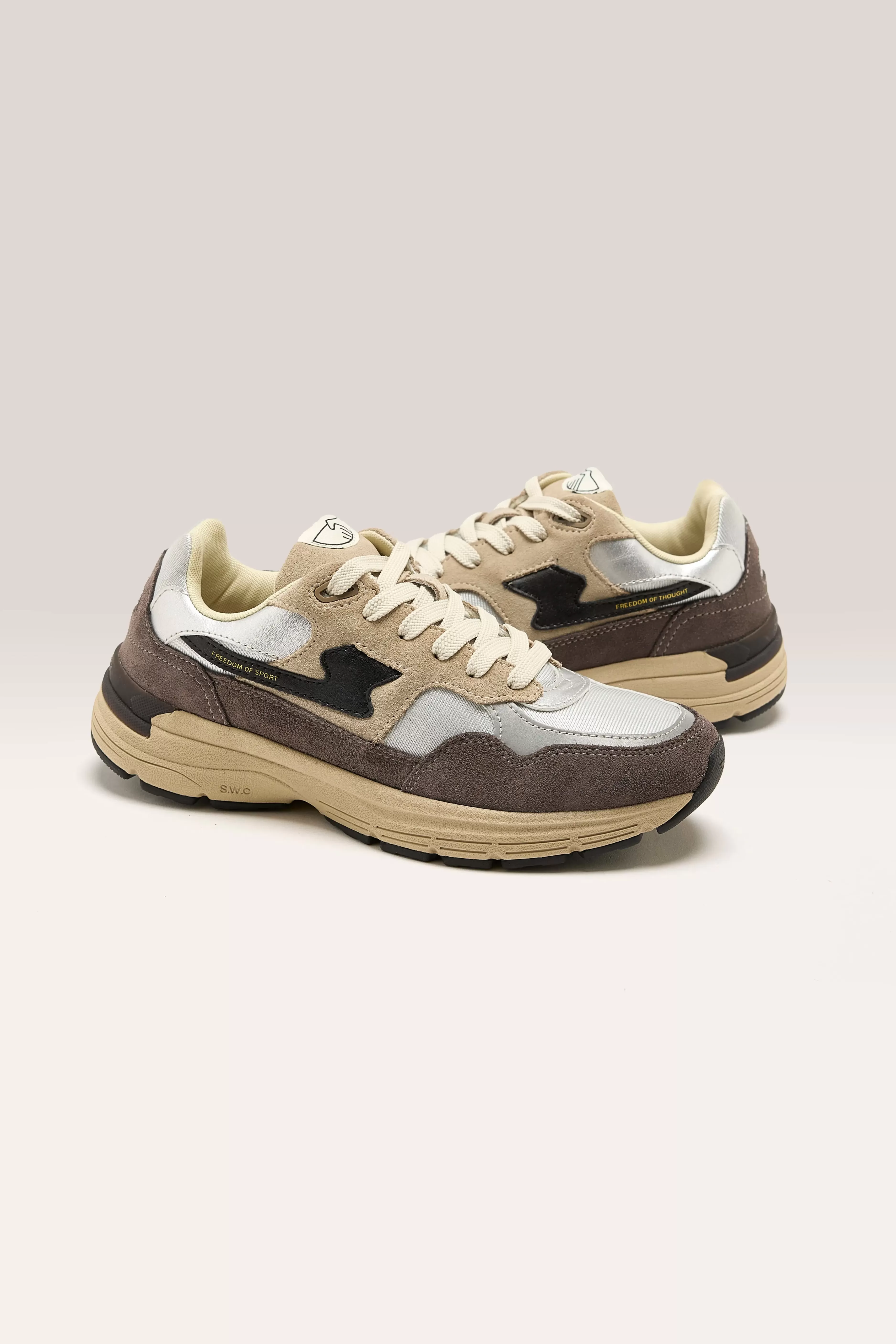 Amiel S-Strike Suede Mix Voor Vrouwen-Stepney workers club Clearance