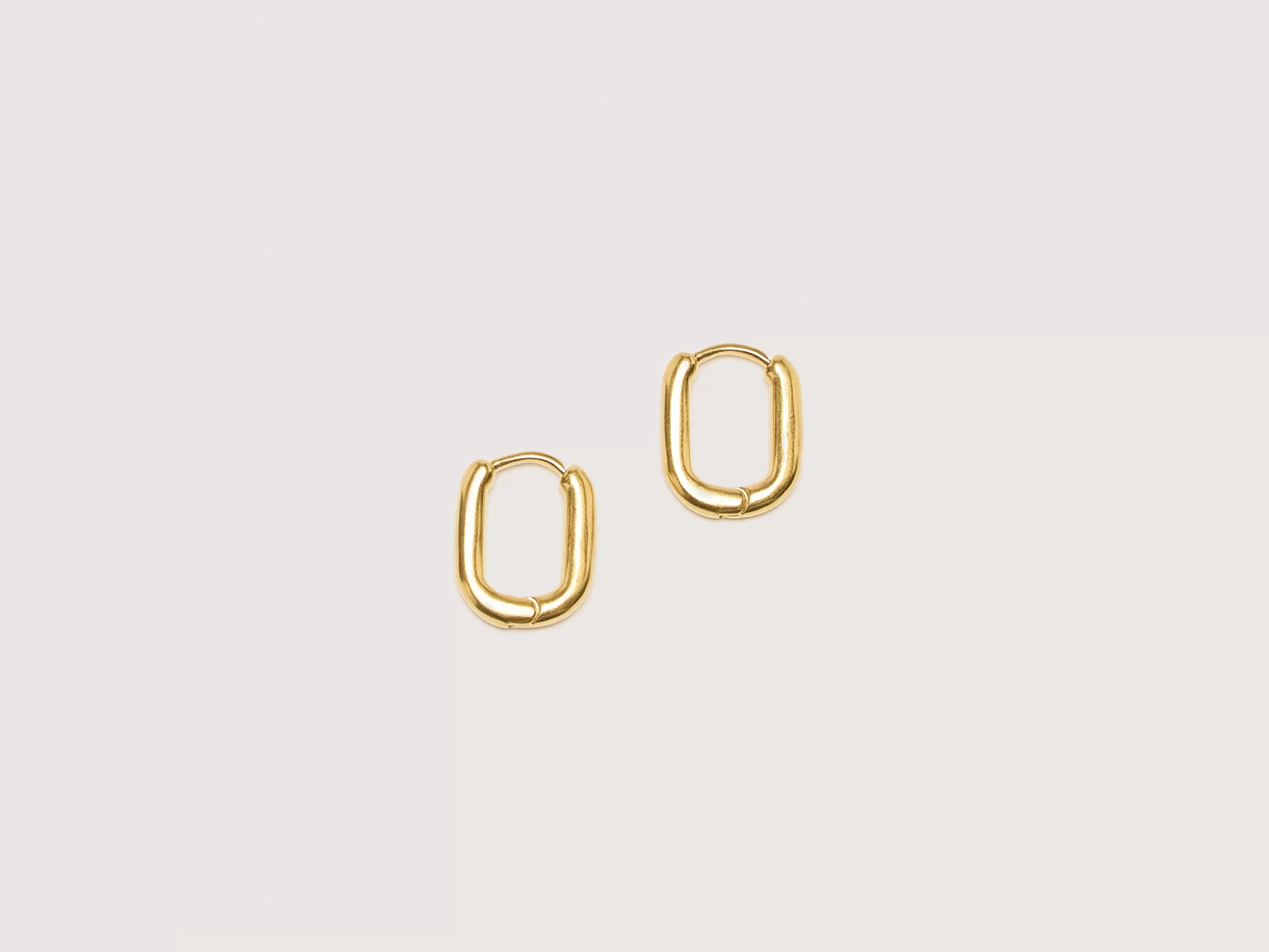 TEN Oblong Gold Oorbellen-Ten jewellery Cheap