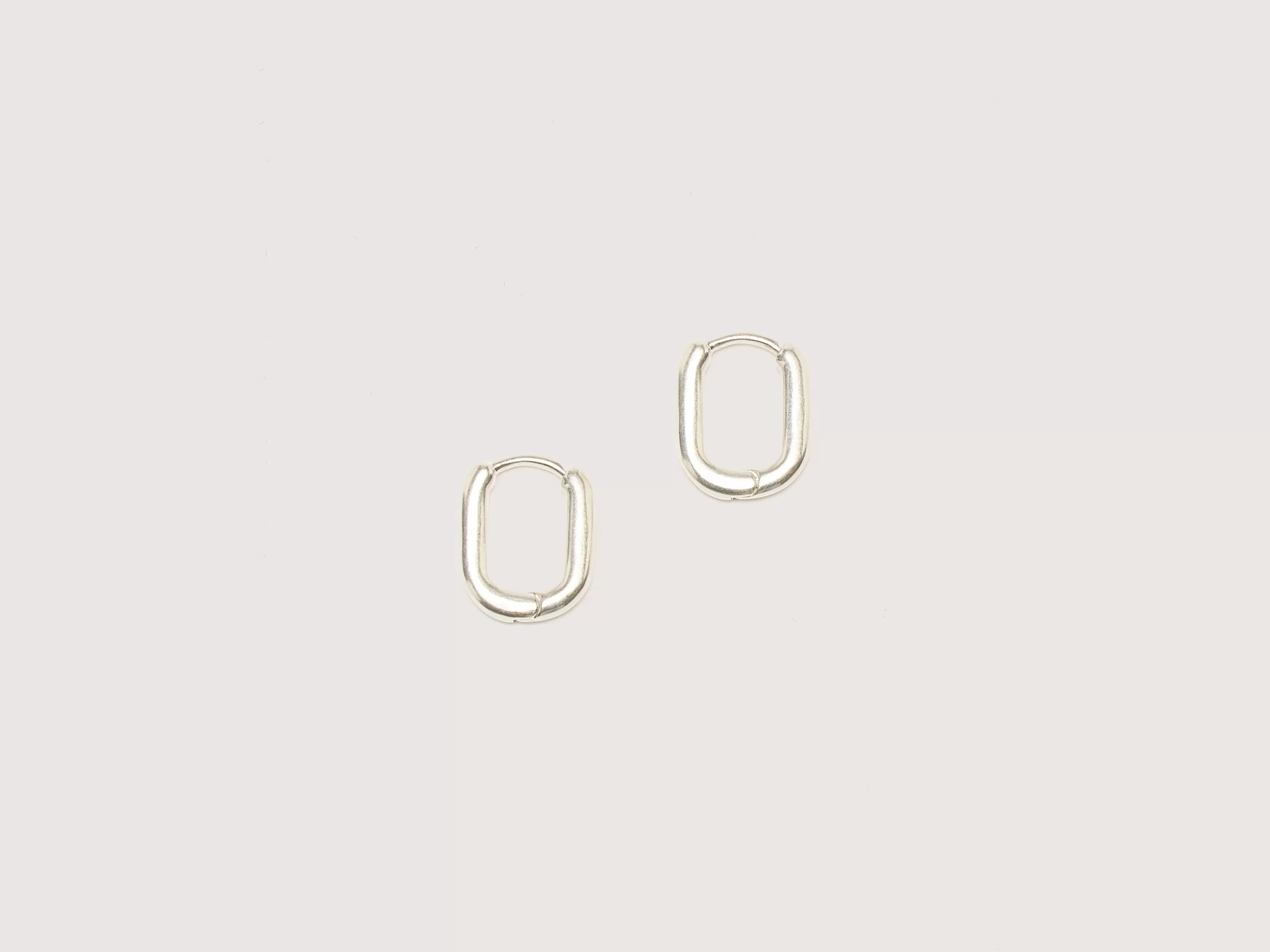 TEN Oblong Silver Oorbellen-Ten jewellery Hot