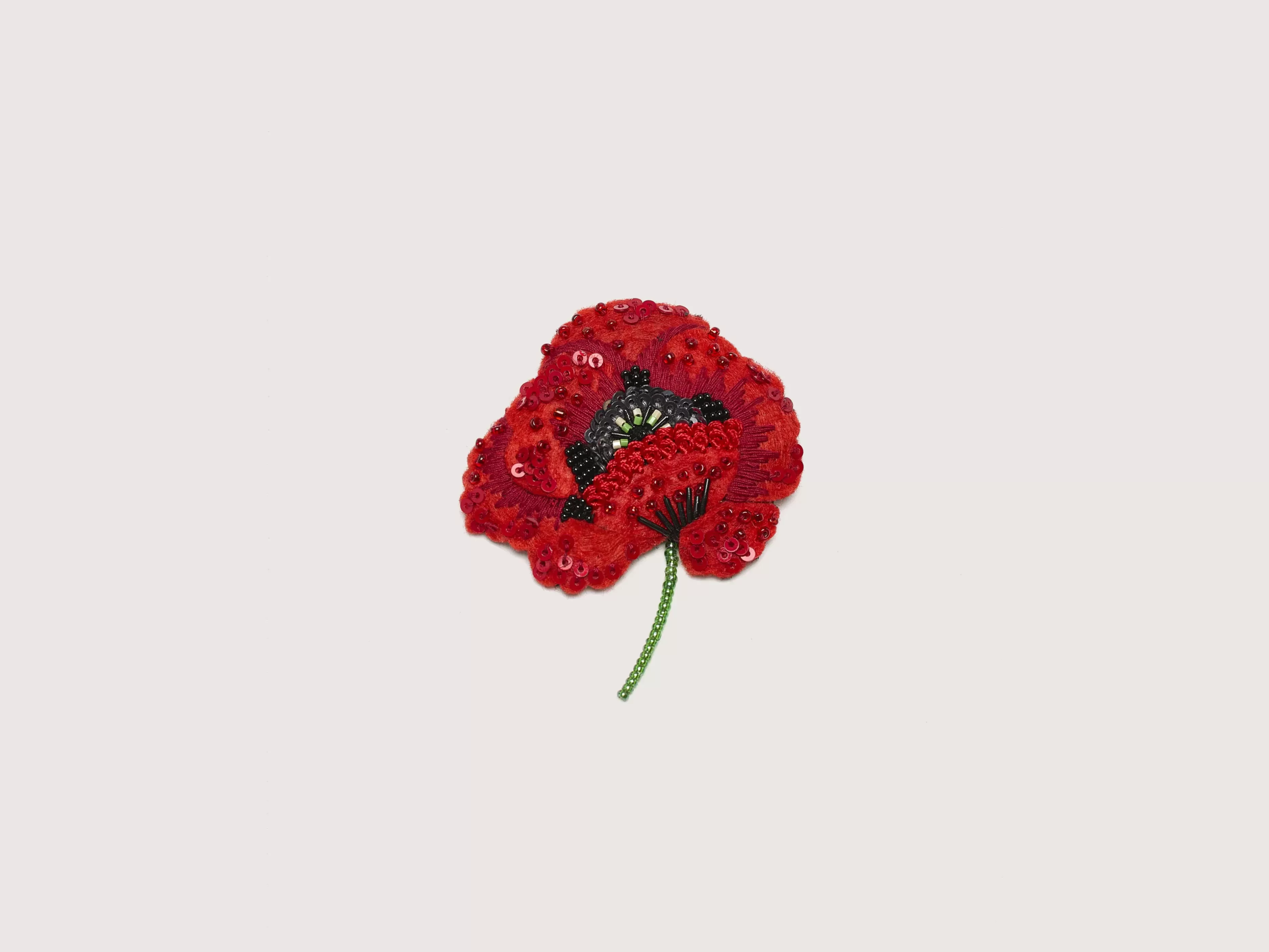 Red Poppy Broche-Trovelore Flash Sale