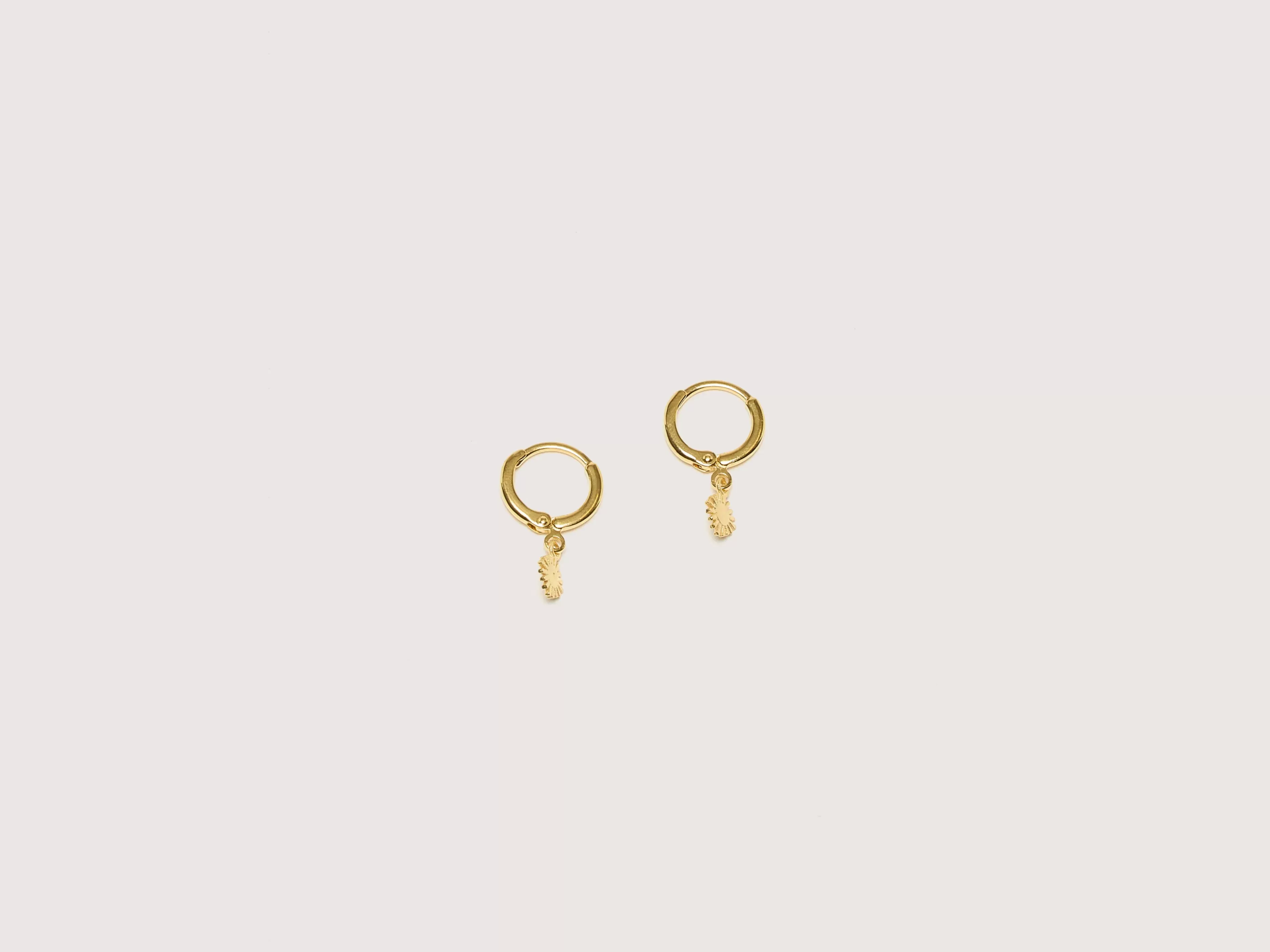 Soleil Hoepel Oorbellen-Vadi jewels Discount